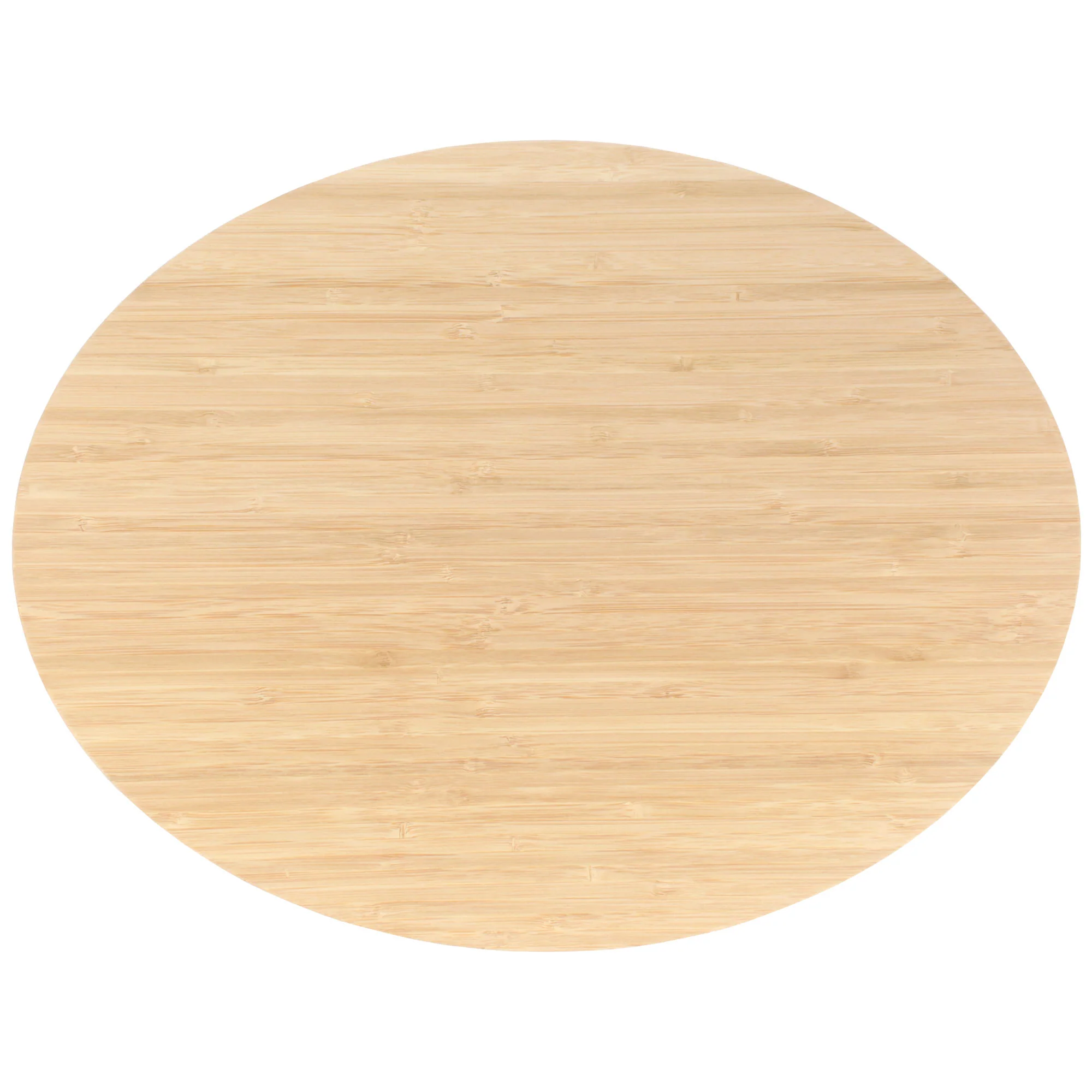 Grooved Oval Bamboo Cutting Board - Image 7