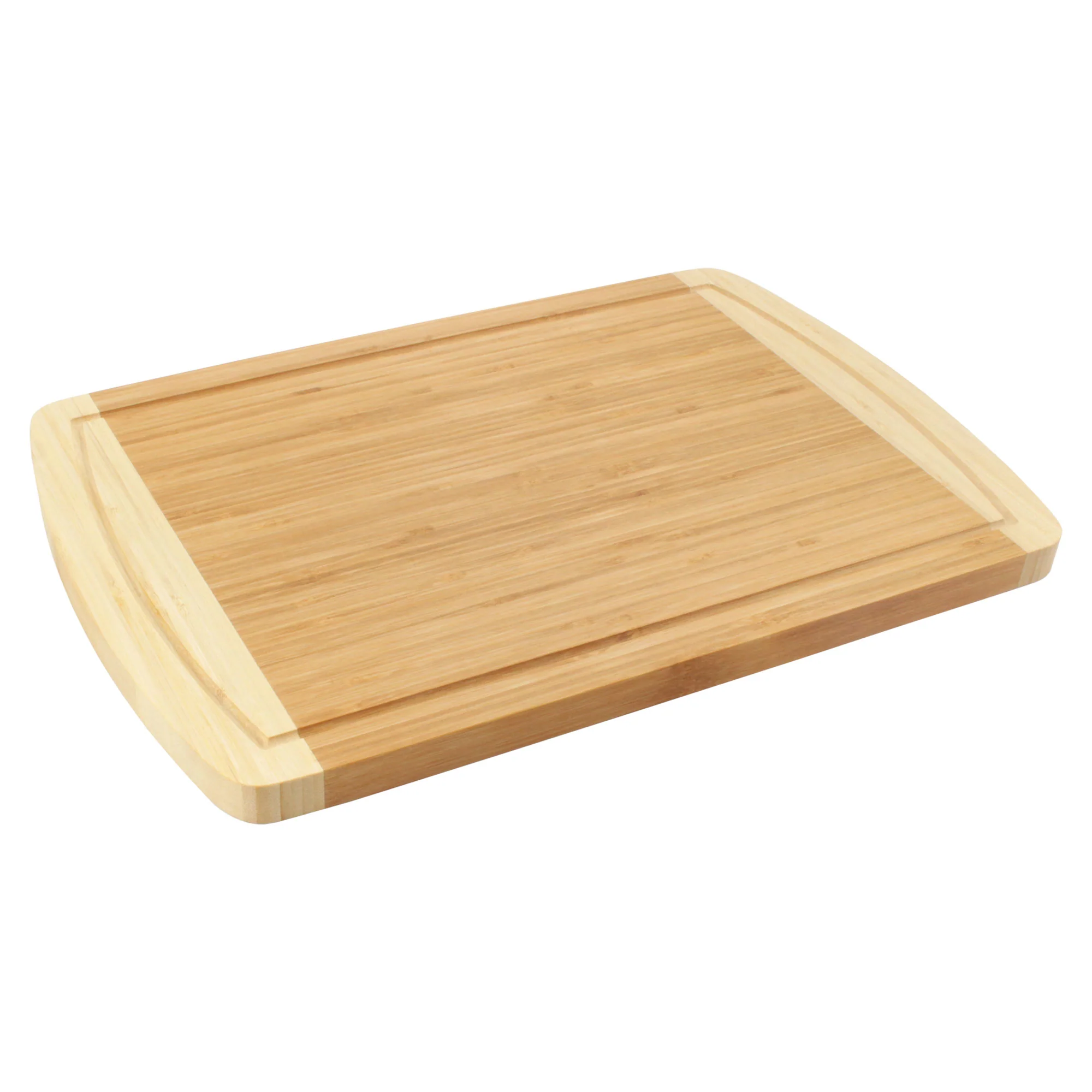 Grooved Two-Tone Bamboo Cutting Board 17.25" x 11.75" x 0.75" - Image 8
