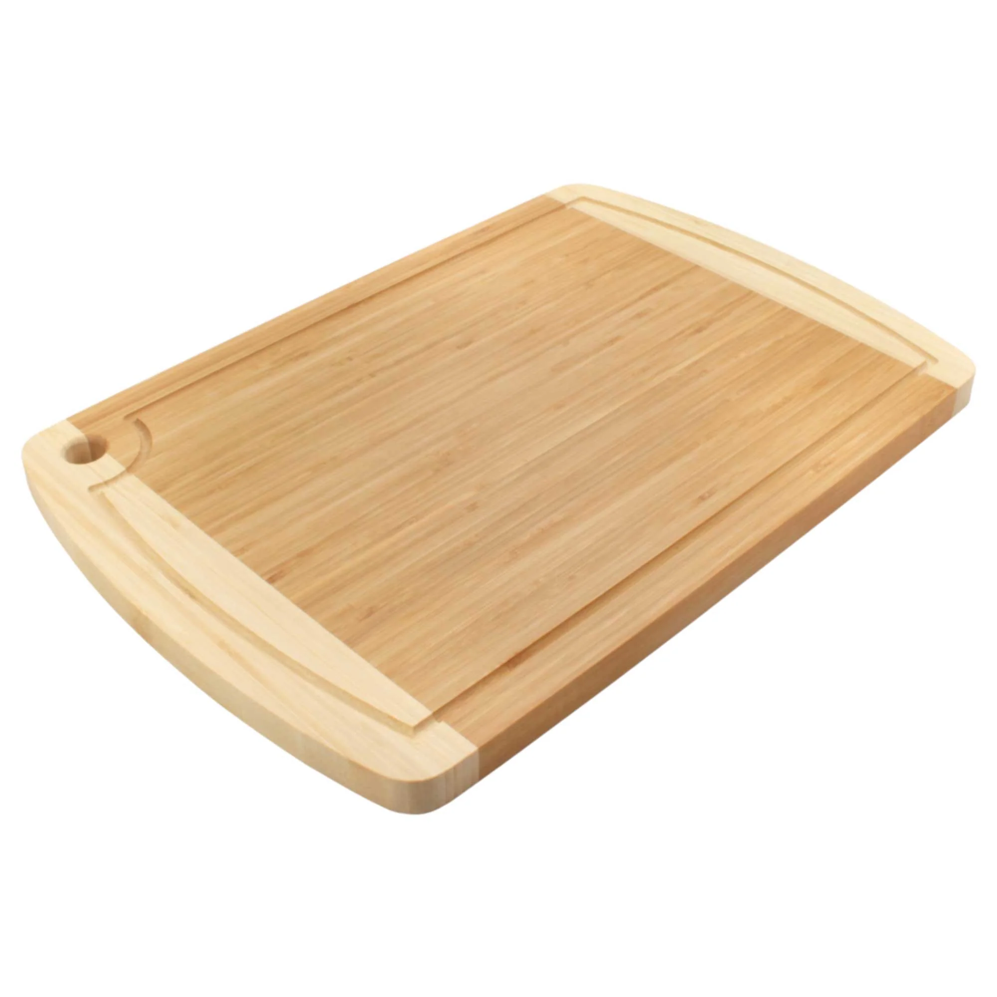 Grooved Two-Tone Bamboo Cutting Board 17.25" x 11.75" x 0.75" - Image 9