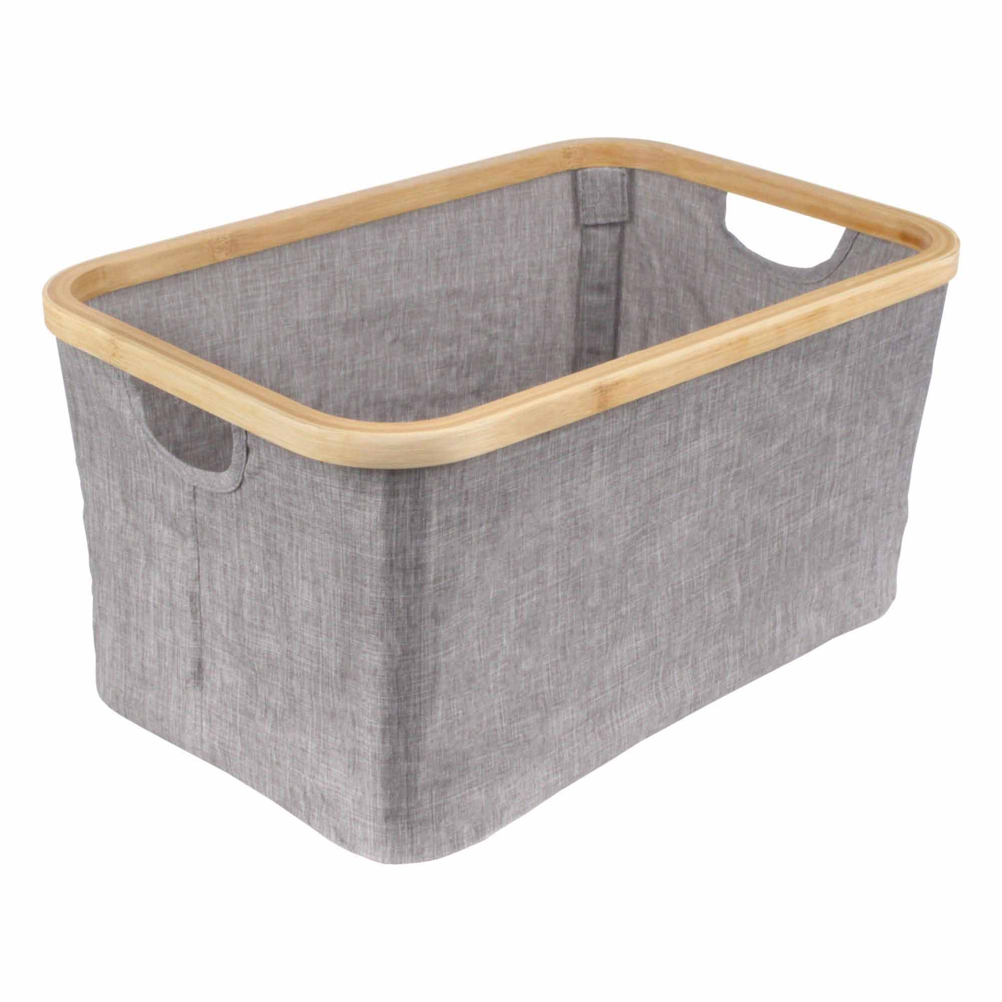 Rectangular Medium Bamboo Hampers - Image 3