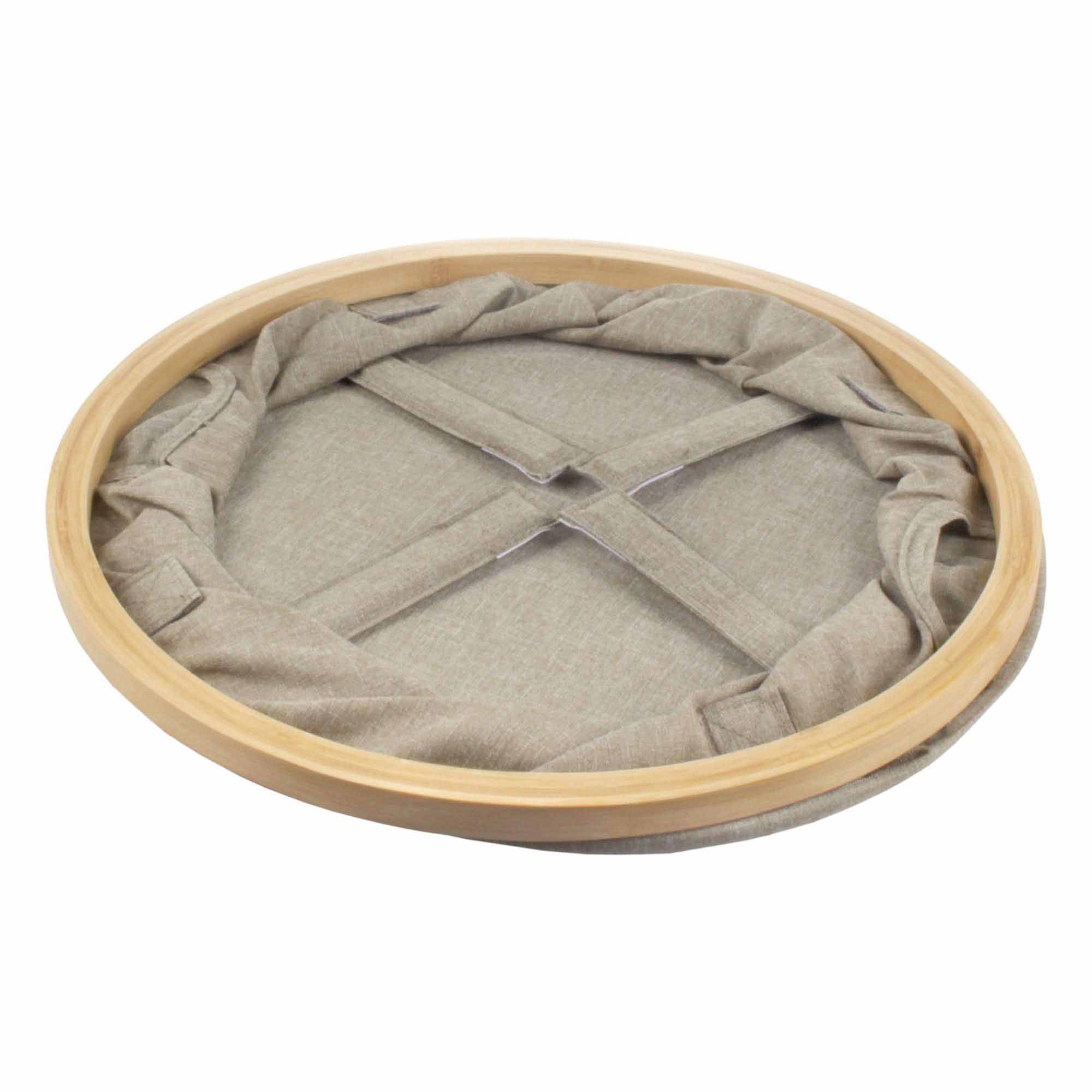 Circular Small Bamboo Hampers - Image 7