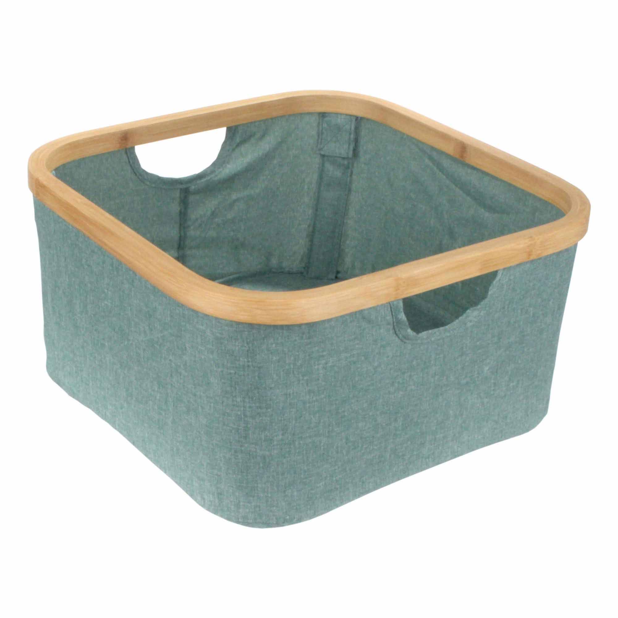 Square Small Bamboo Hampers - Image 4