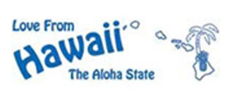 Bamboo Back Scratcher Shoe Horn Bongers With Love Series of States, Hawaii