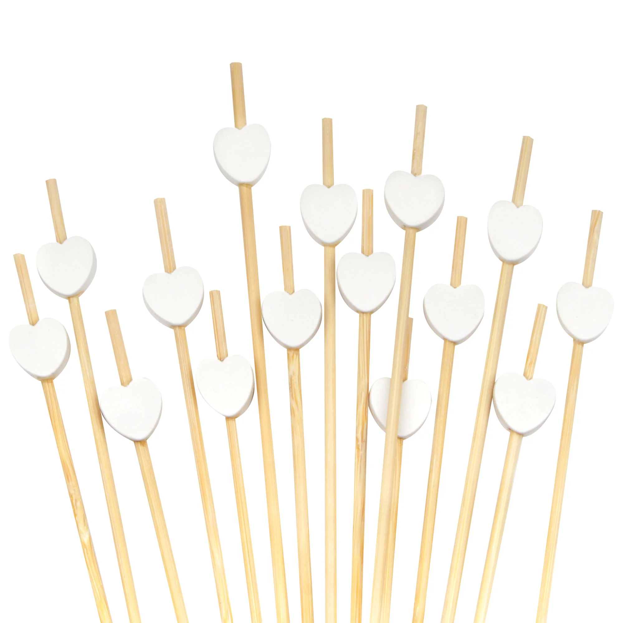 Heart Bamboo Food Picks - Image 11