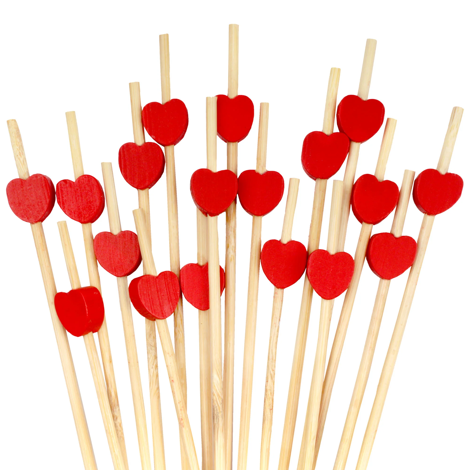 Heart Bamboo Food Picks - Image 9