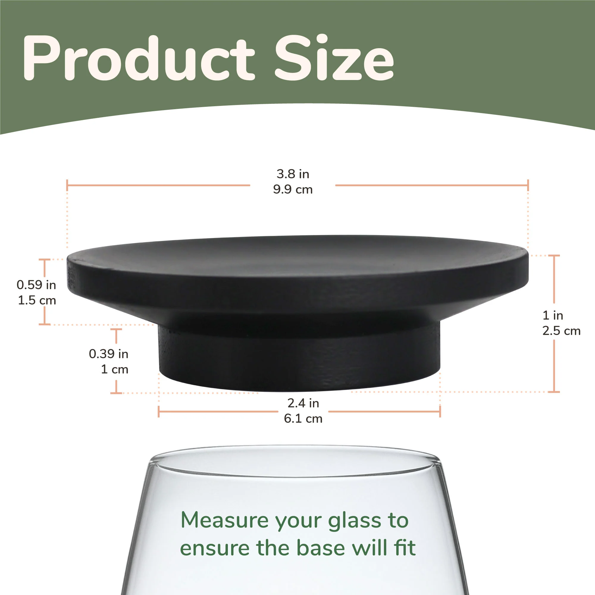 Wine Glass Topper Appetizer Plate - Image 4