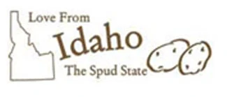 Bamboo Back Scratcher Shoe Horn Bongers With Love Series of States, Idaho
