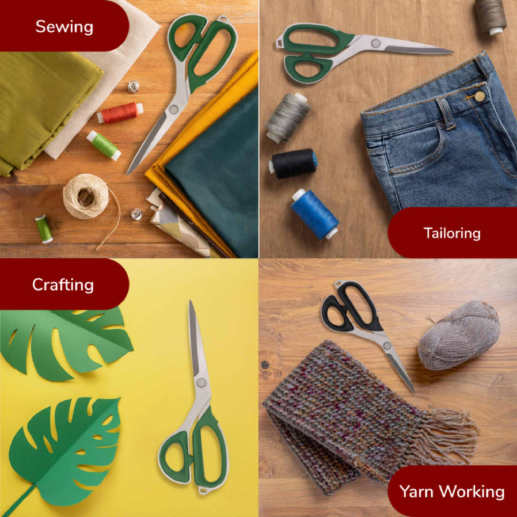 Japanese Style Fabric Scissors - Image 8
