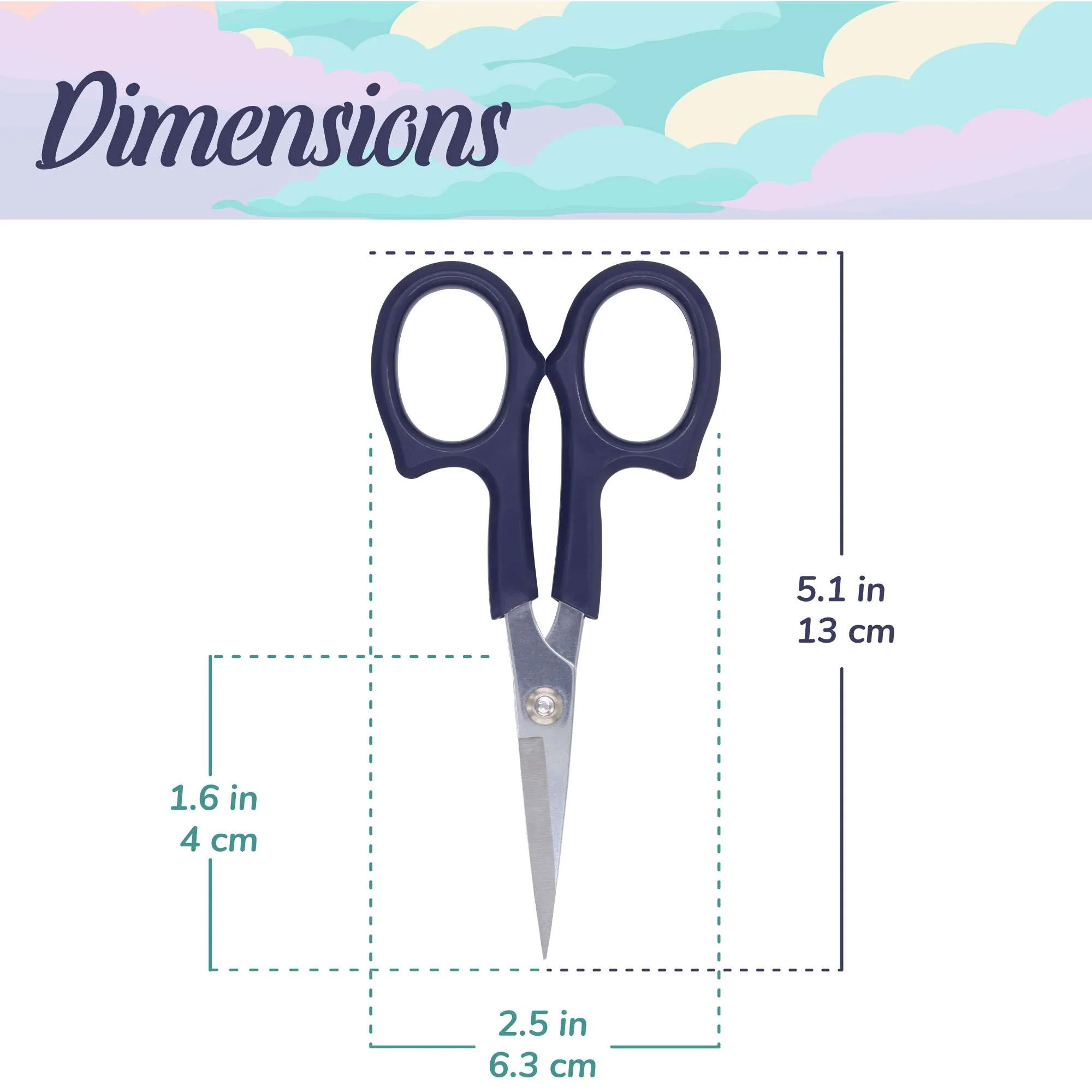 Coated Embroidery Scissors - Image 3