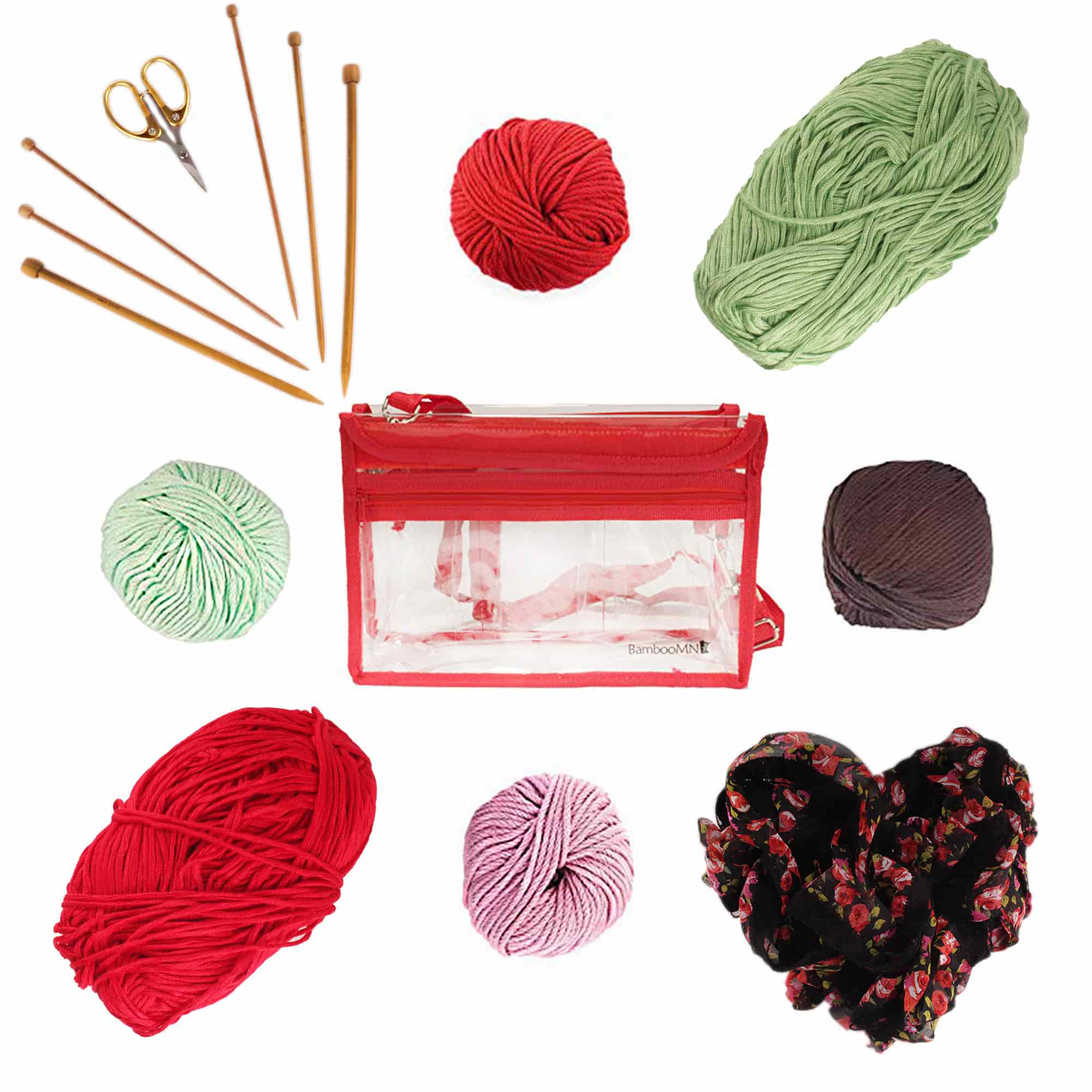 DIY Bamboo Yarn Knitting Kit - Image 4