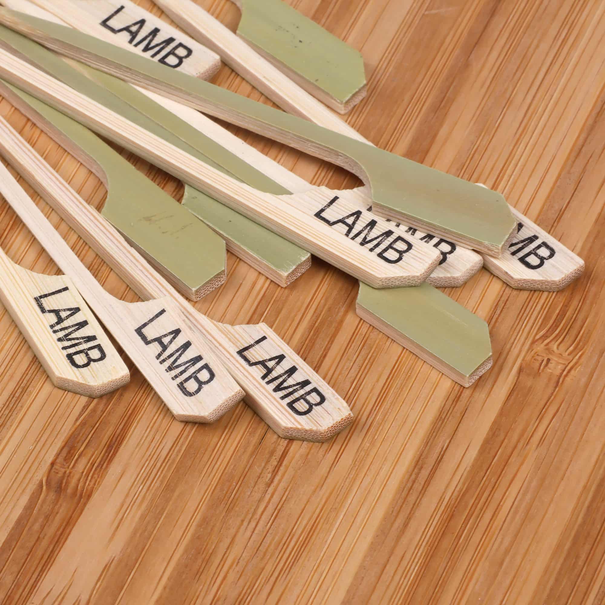 Lamb Paddle Bamboo Food Picks - Image 4