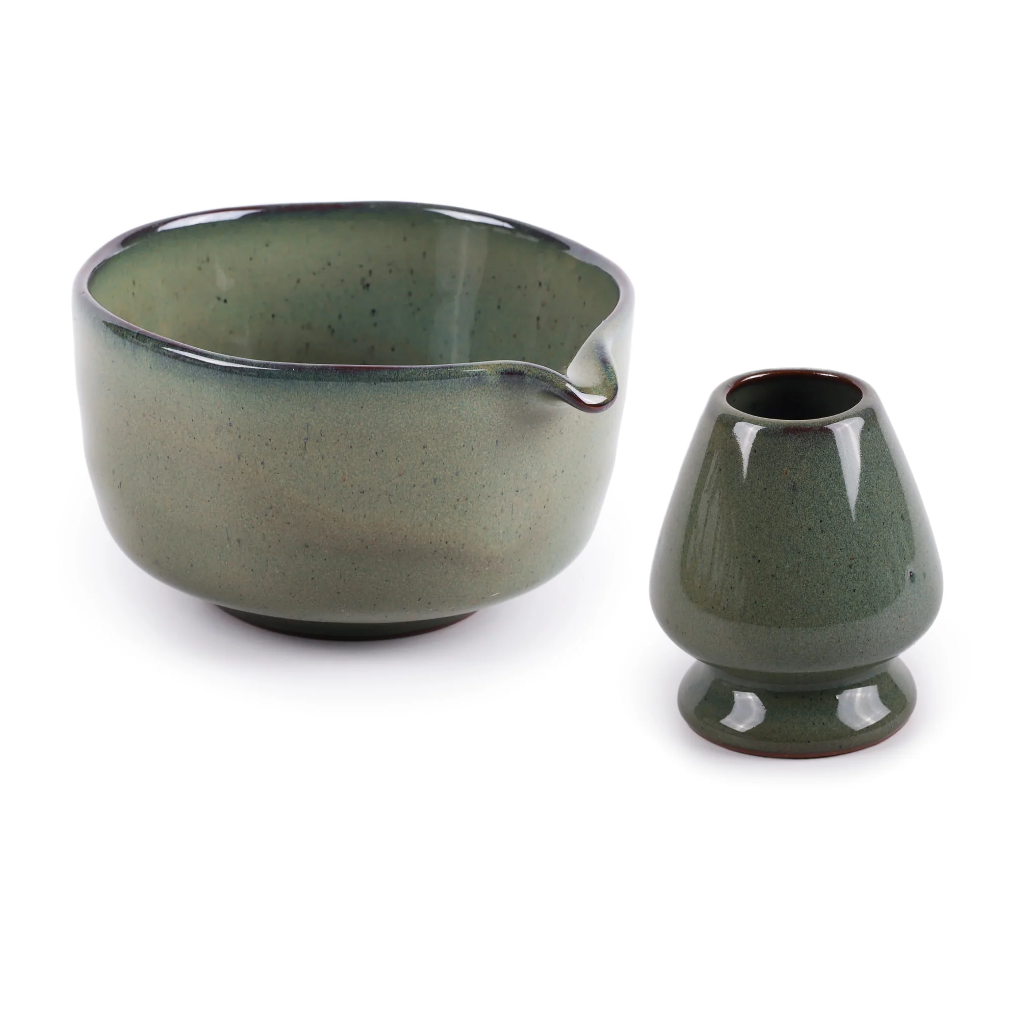 Ceramic Matcha Bowl & Rest Set - Image 13