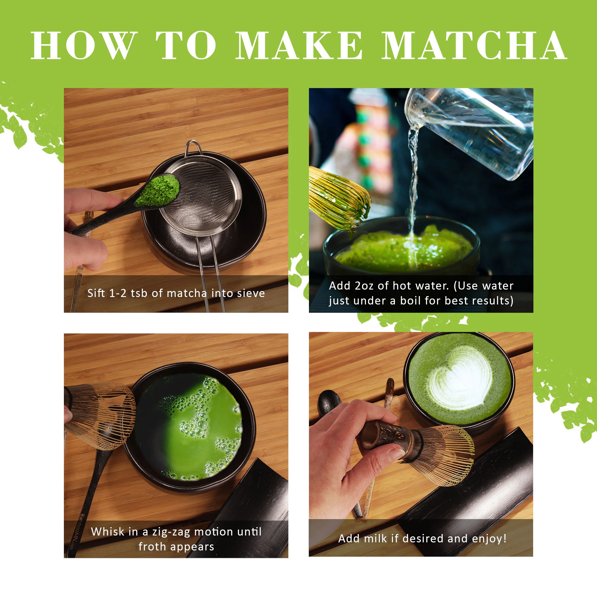 Ceramic Matcha Bowl & Rest Set - Image 5