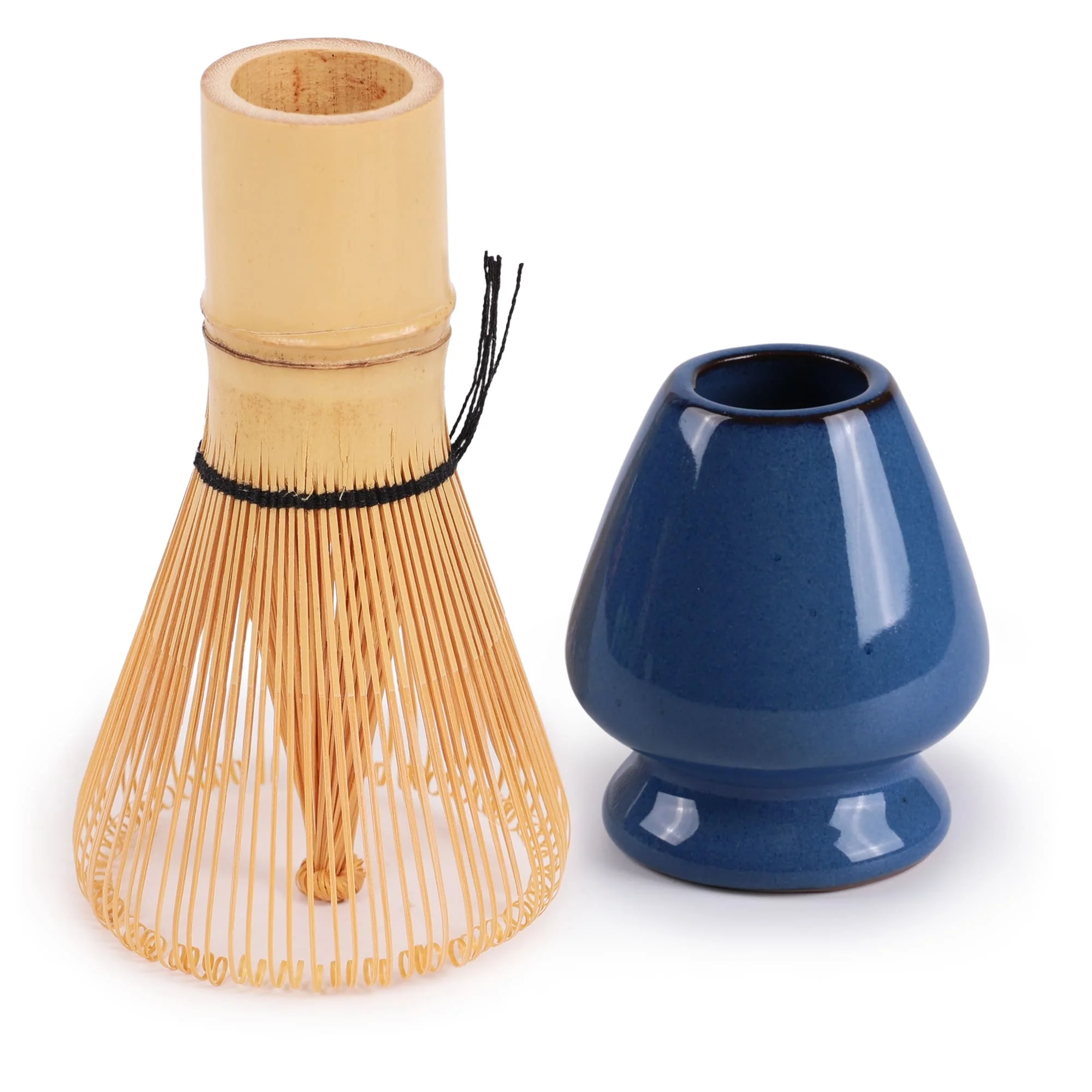 Matcha Tea Whisk Set - Bamboo Chasen and Whisk Holder Rest Set