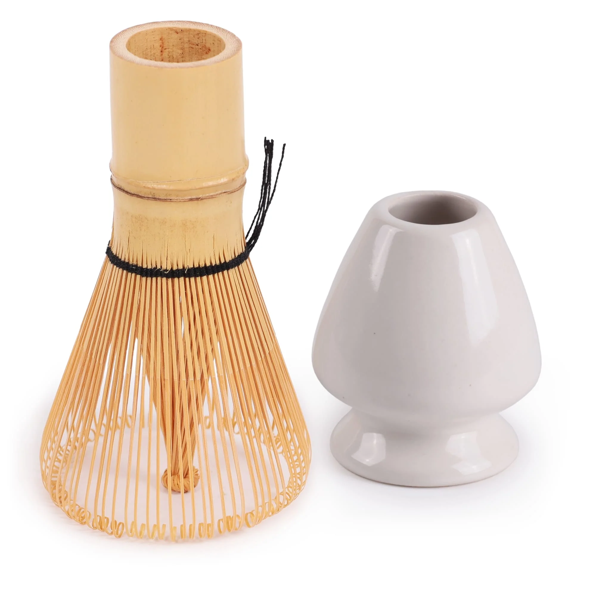 Matcha Tea Whisk Set - Bamboo Chasen and Whisk Holder Rest Set - Image 11