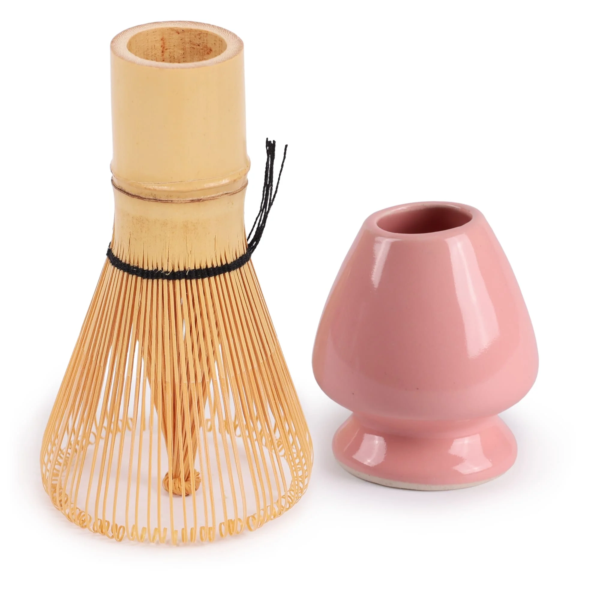 Matcha Tea Whisk Set - Bamboo Chasen and Whisk Holder Rest Set - Image 12