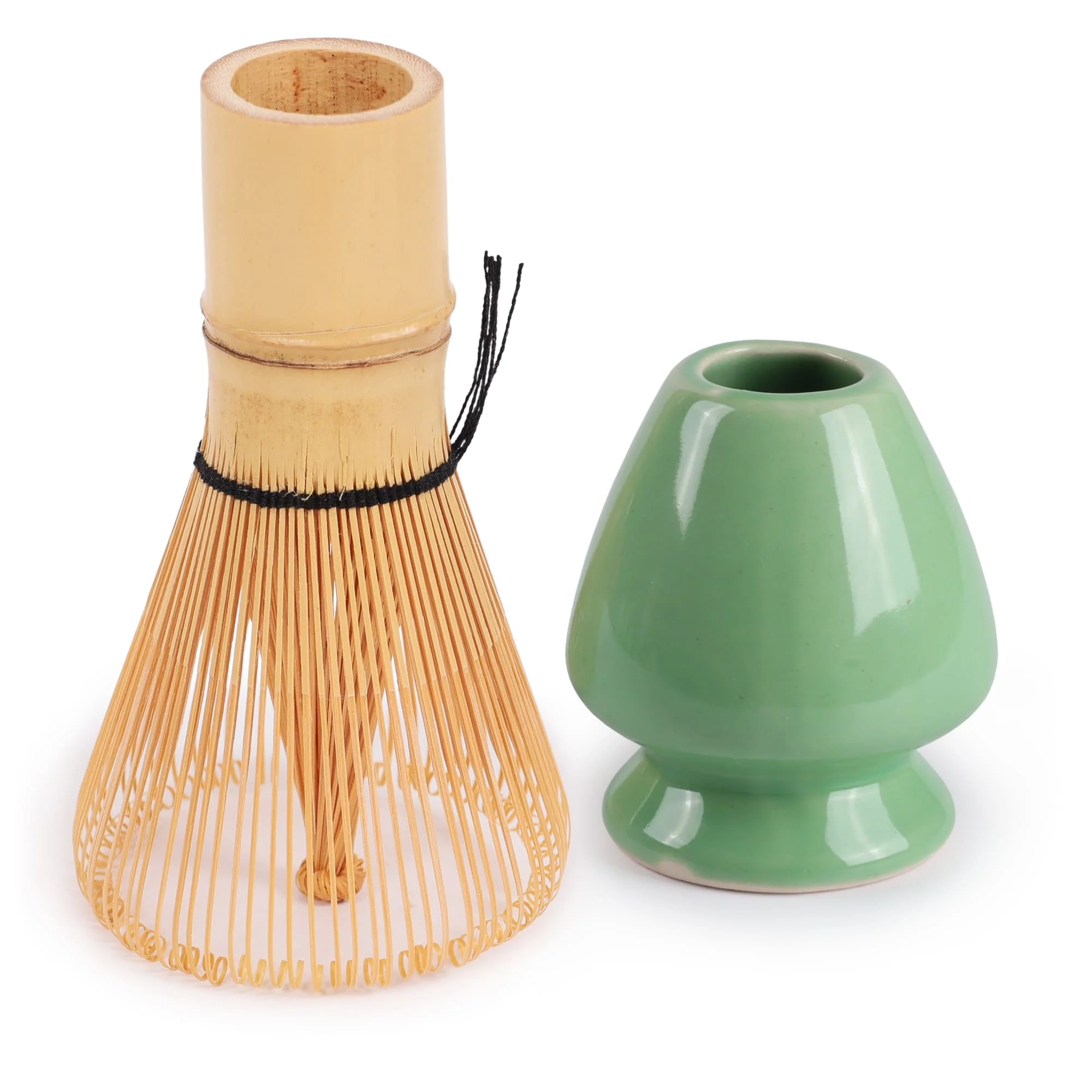 Matcha Tea Whisk Set - Bamboo Chasen and Whisk Holder Rest Set - Image 20