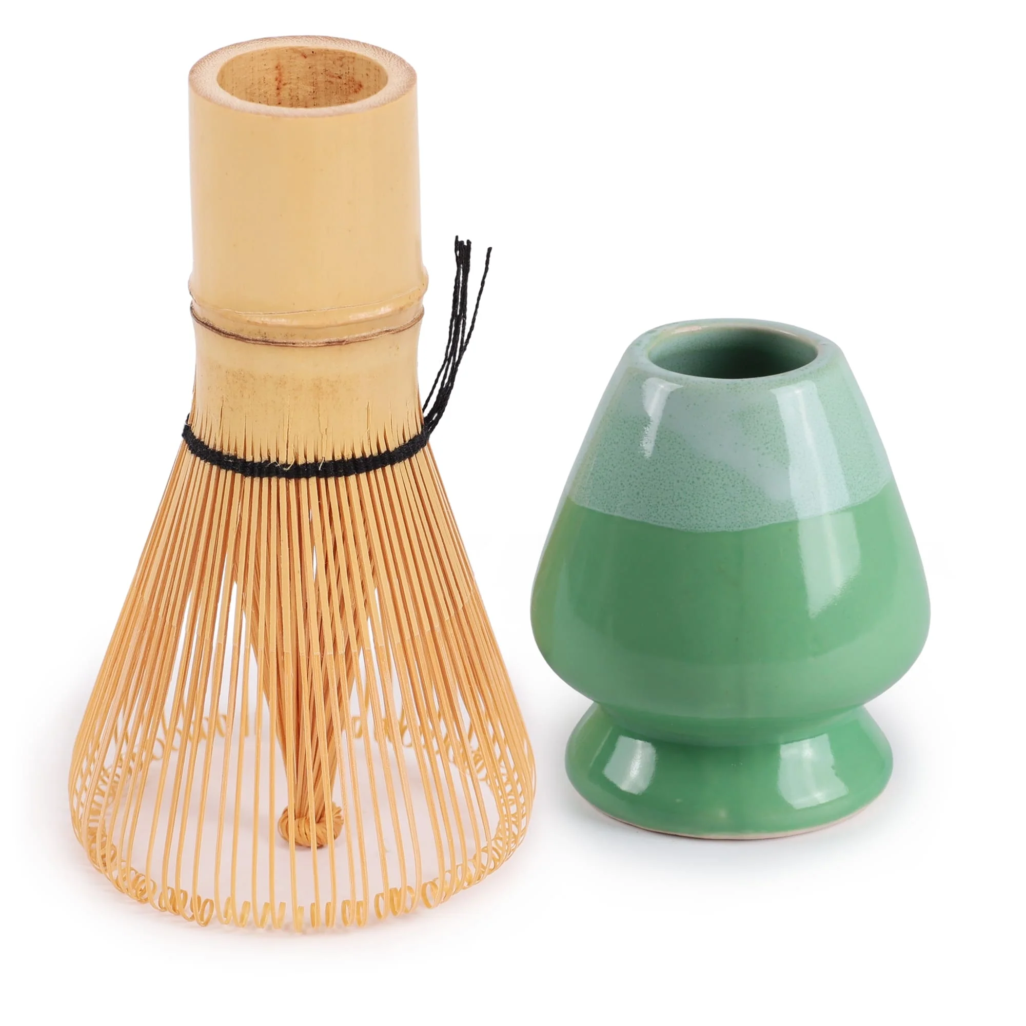 Matcha Tea Whisk Set - Bamboo Chasen and Whisk Holder Rest Set - Image 21