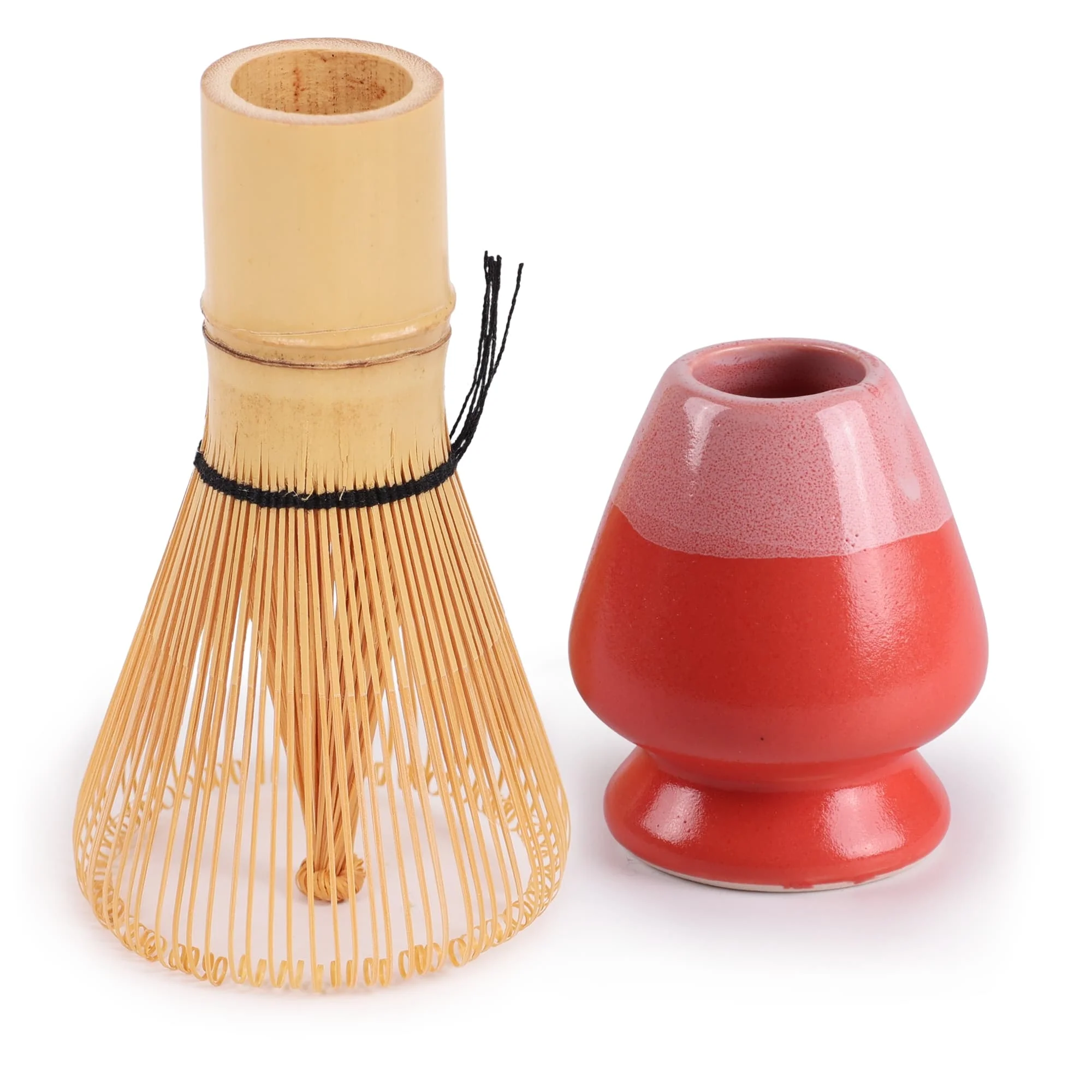 Matcha Tea Whisk Set - Bamboo Chasen and Whisk Holder Rest Set - Image 22