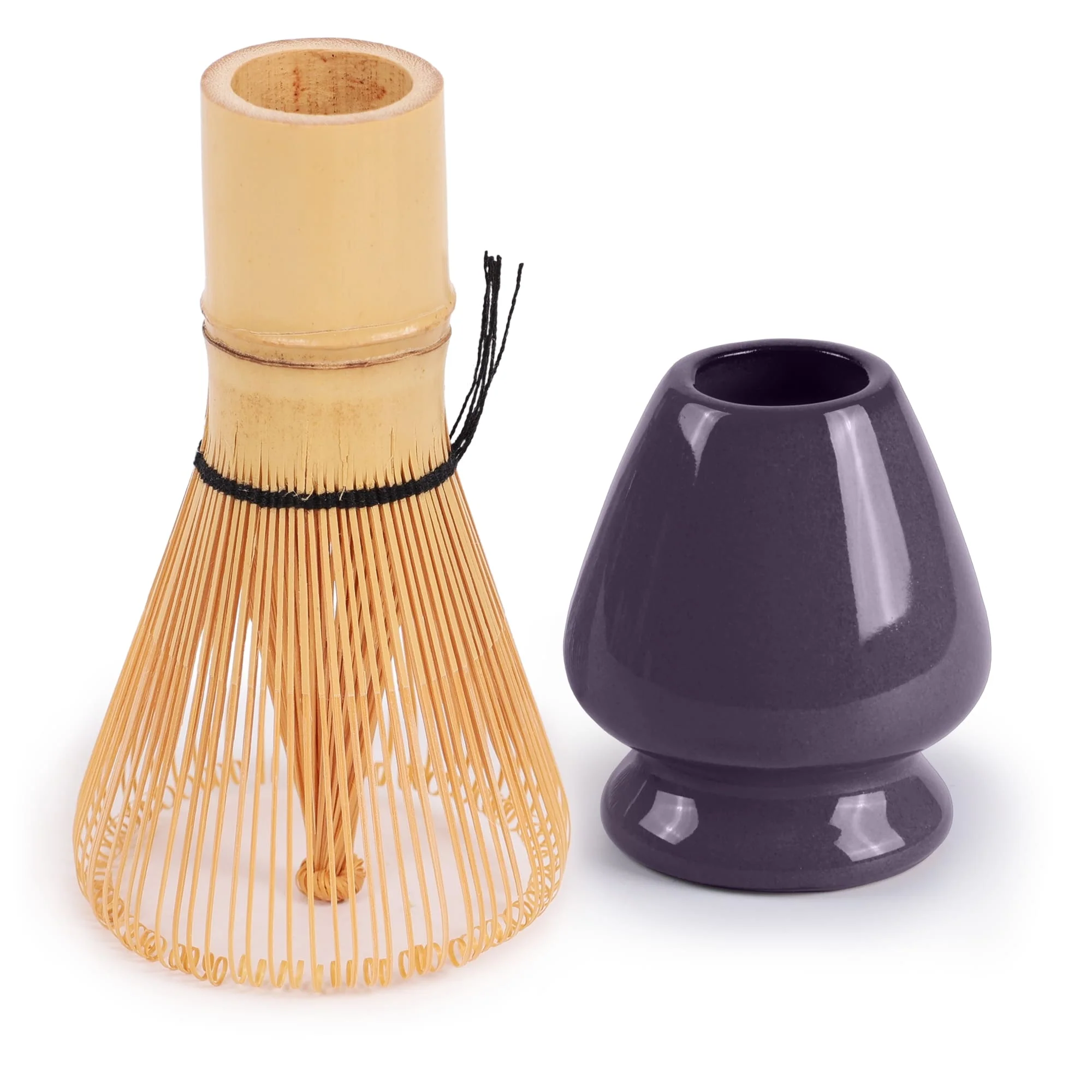 Matcha Tea Whisk Set - Bamboo Chasen and Whisk Holder Rest Set - Image 23