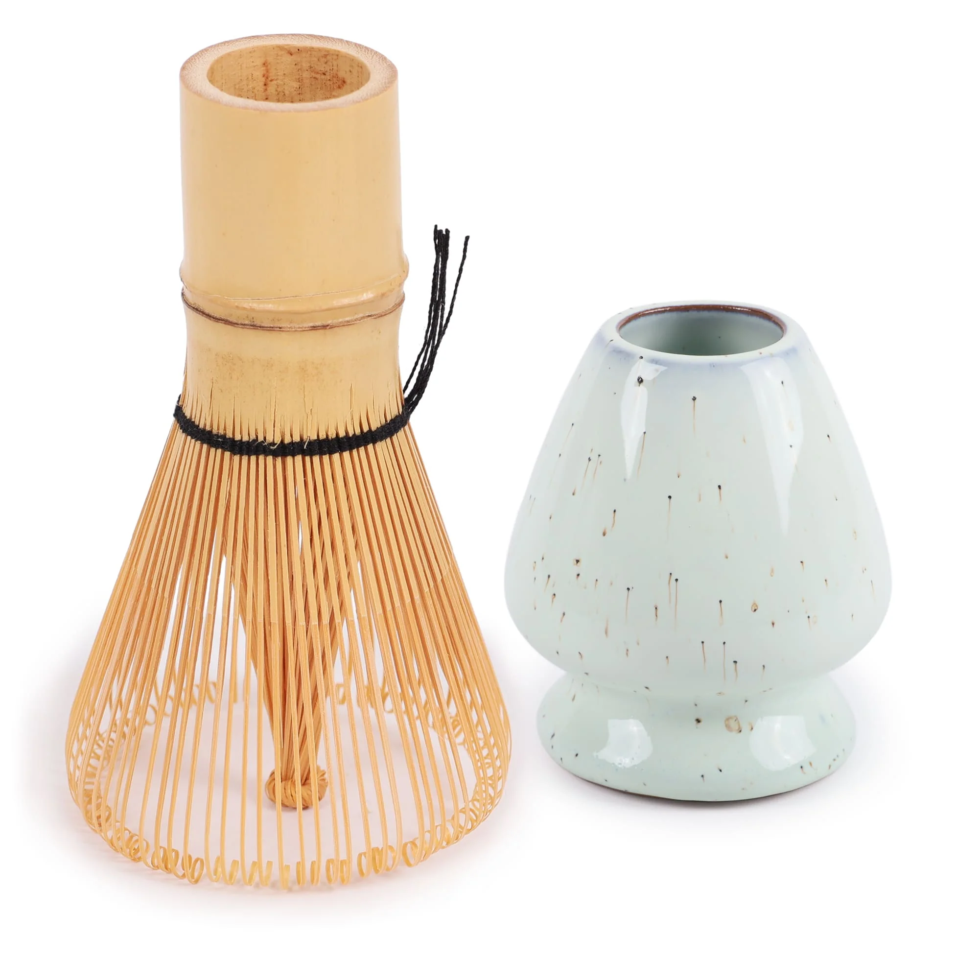 Matcha Tea Whisk Set - Bamboo Chasen and Whisk Holder Rest Set - Image 26