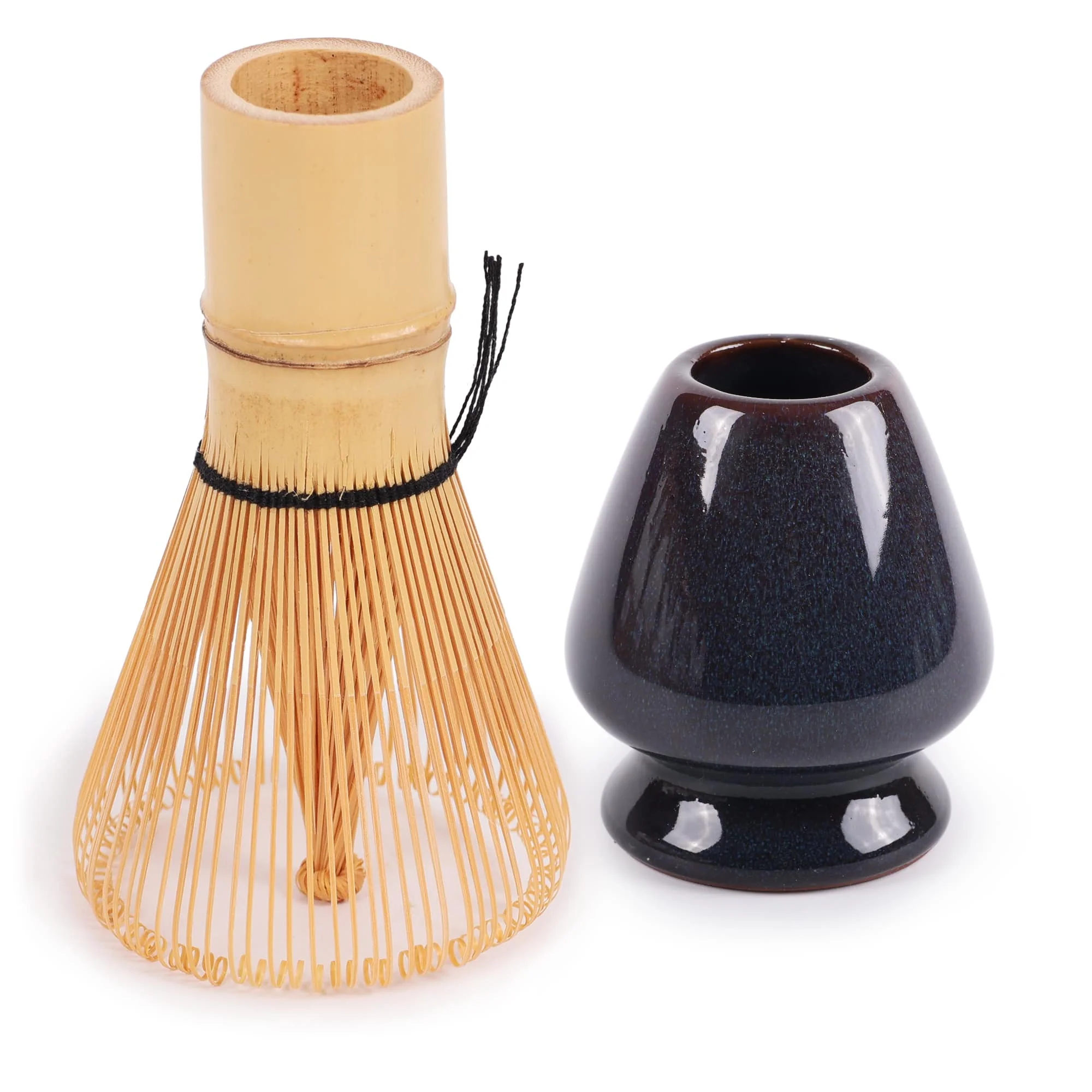 Matcha Tea Whisk Set - Bamboo Chasen and Whisk Holder Rest Set - Image 27