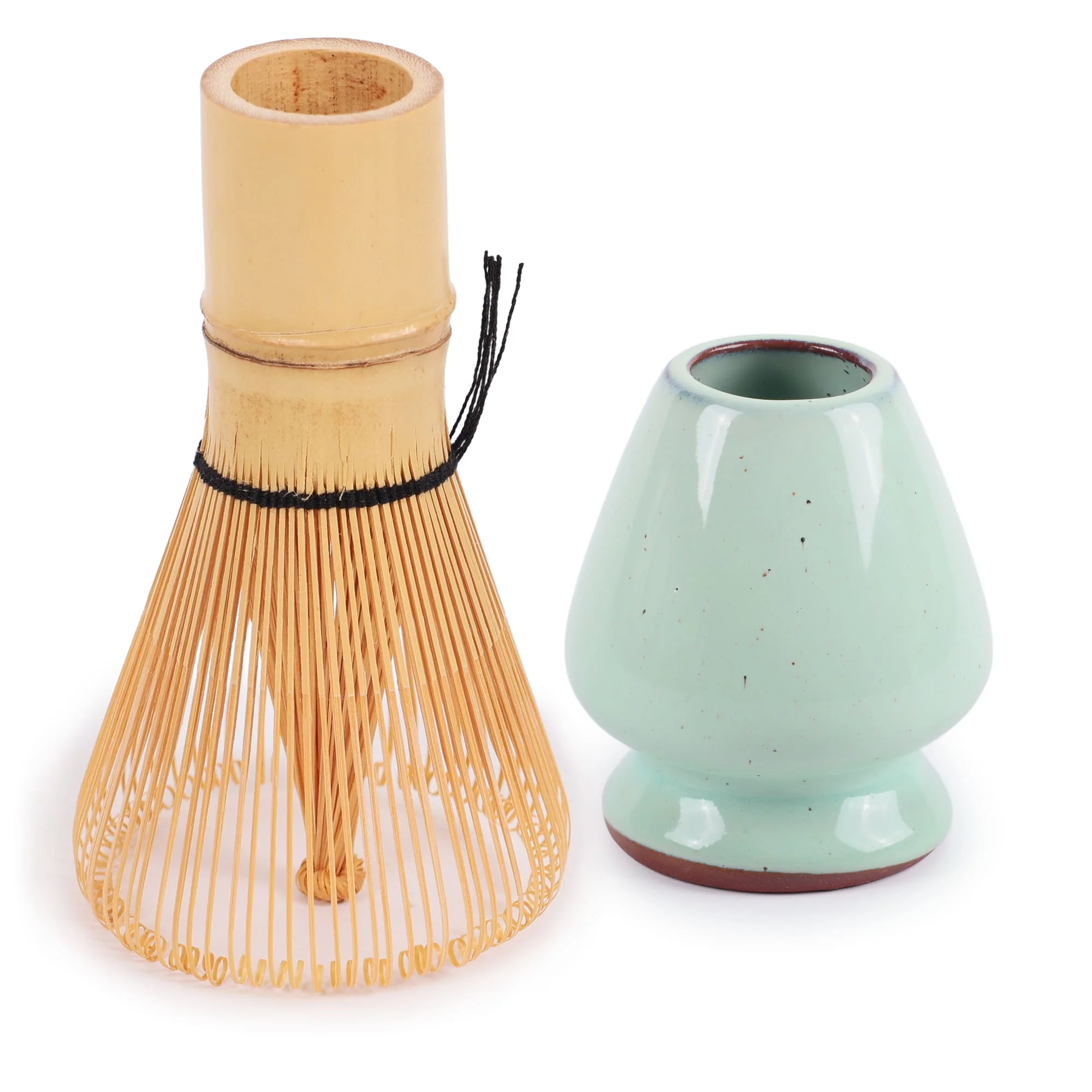 Matcha Tea Whisk Set - Bamboo Chasen and Whisk Holder Rest Set - Image 28
