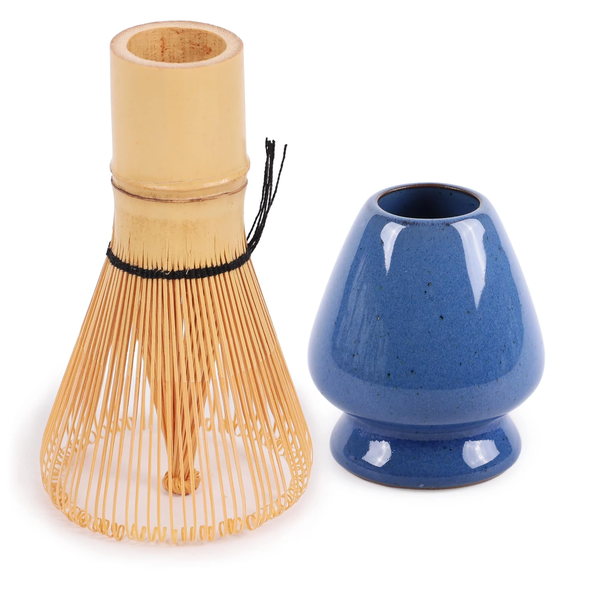 Matcha Tea Whisk Set - Bamboo Chasen and Whisk Holder Rest Set - Image 29