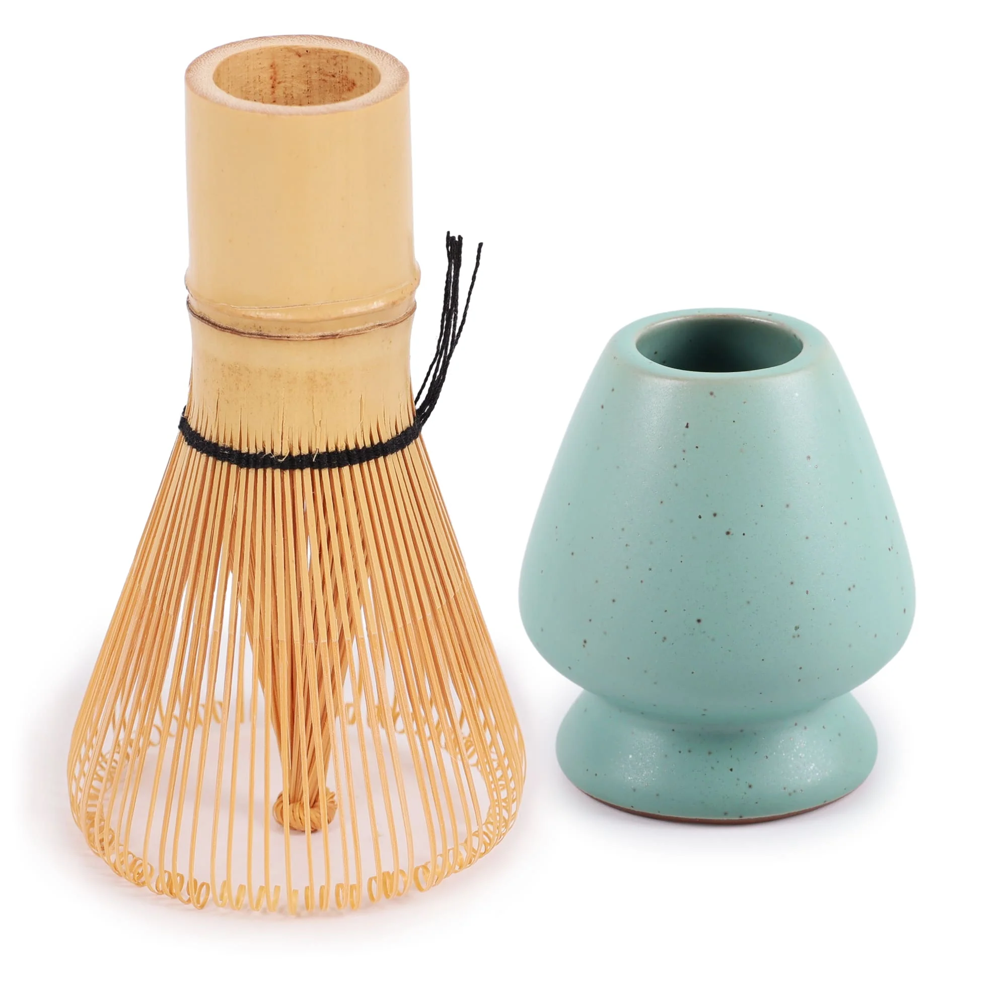 Matcha Tea Whisk Set - Bamboo Chasen and Whisk Holder Rest Set - Image 30