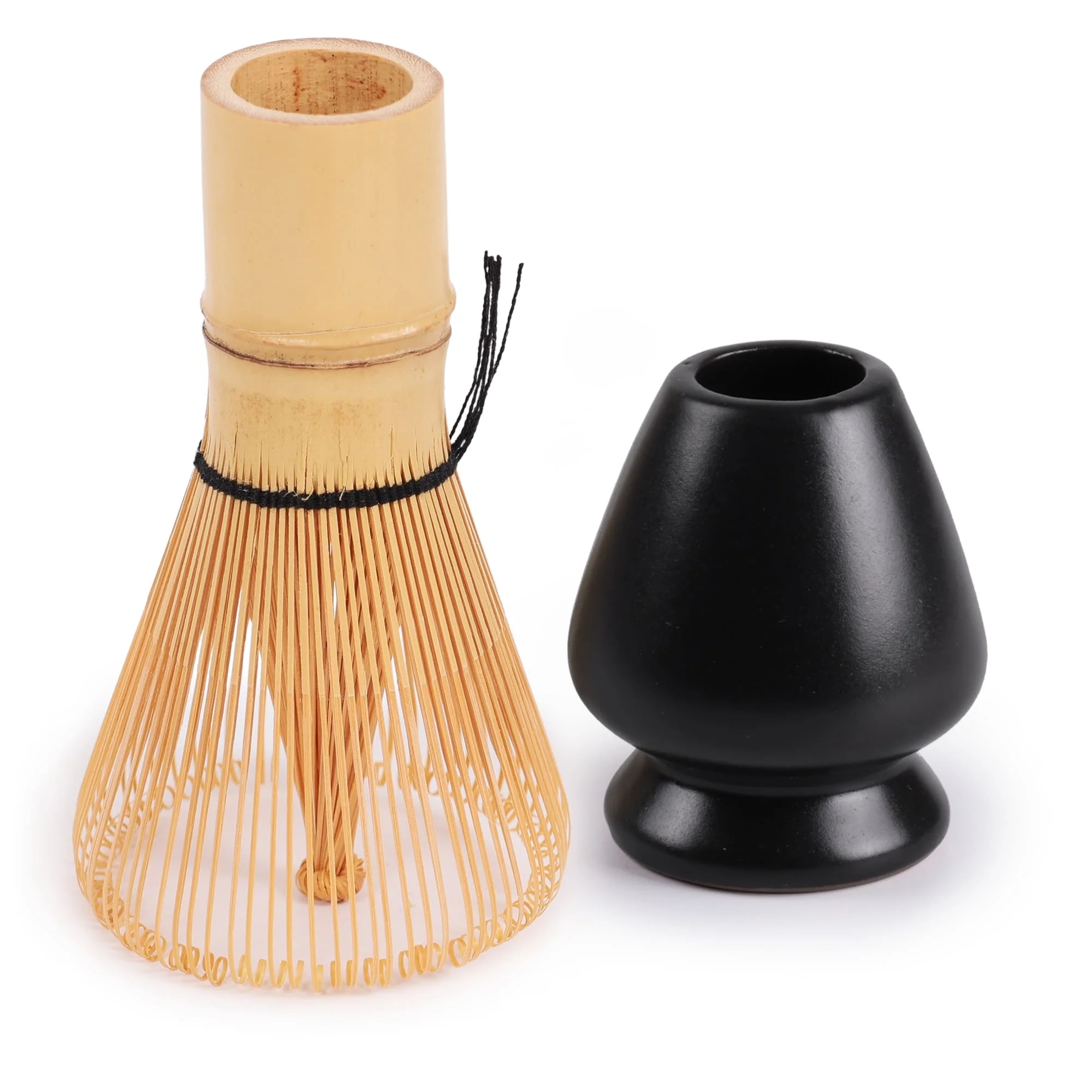 Matcha Tea Whisk Set - Bamboo Chasen and Whisk Holder Rest Set - Image 9
