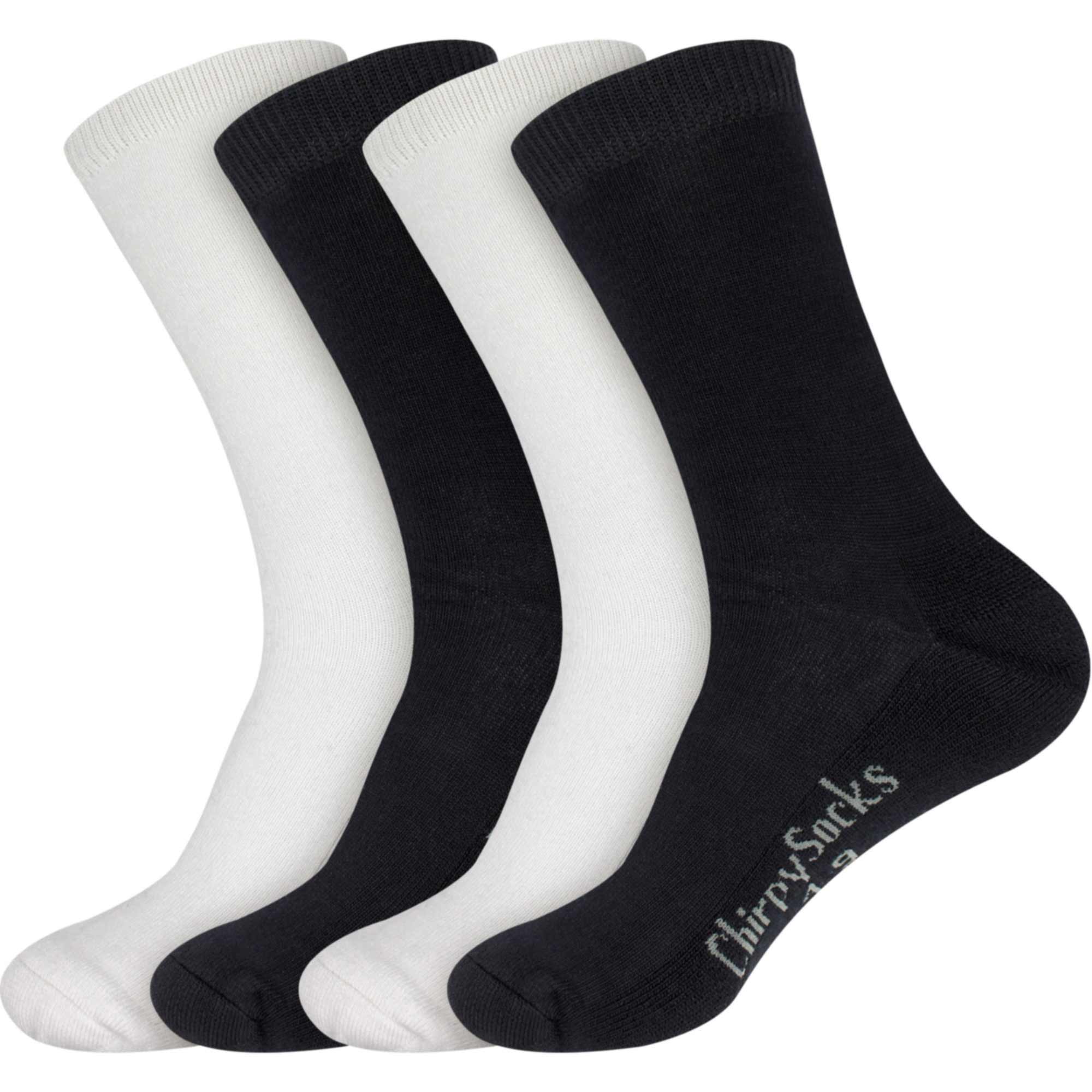 Men's Bamboo Mid-Calf Socks: 4 Pairs - Image 12