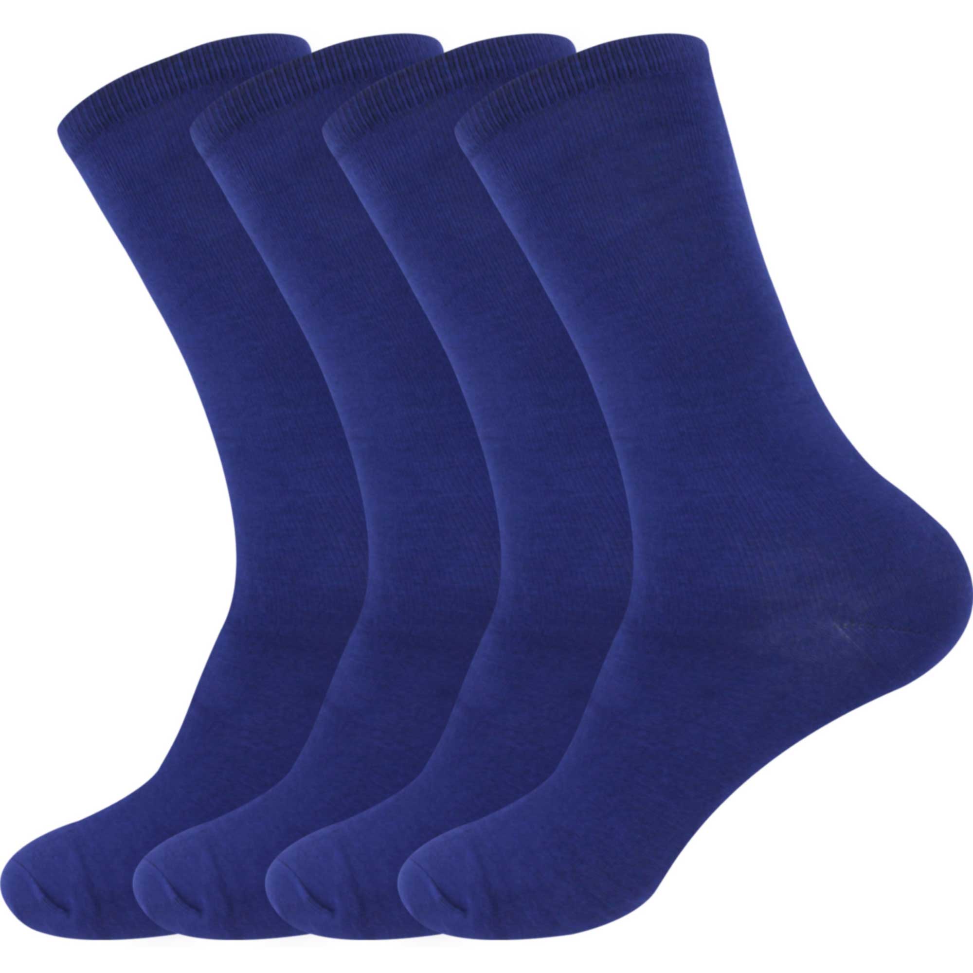 Men's Bamboo Mid-Calf Socks: 4 Pairs - Image 19