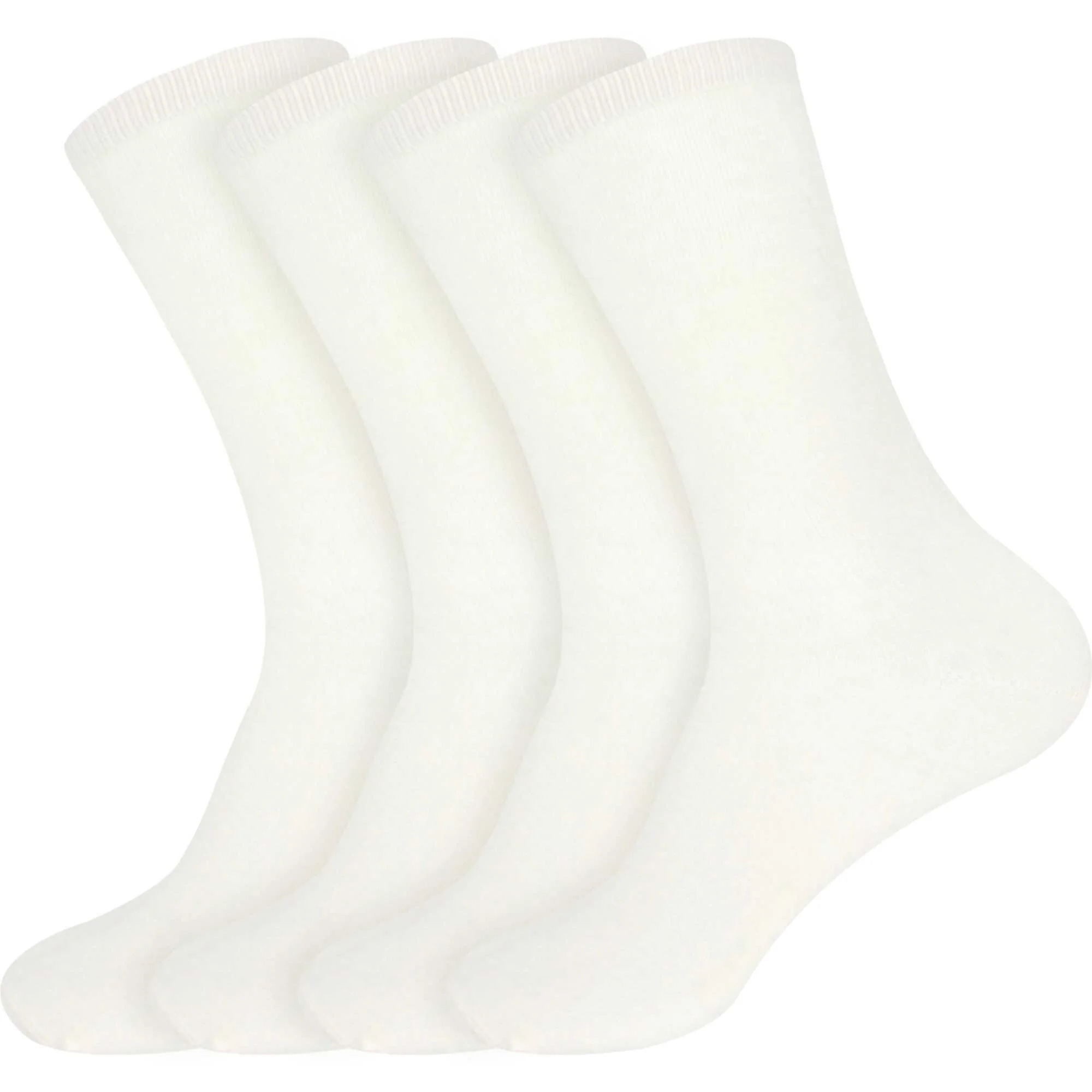 Men's Bamboo Mid-Calf Socks: 4 Pairs - Image 20