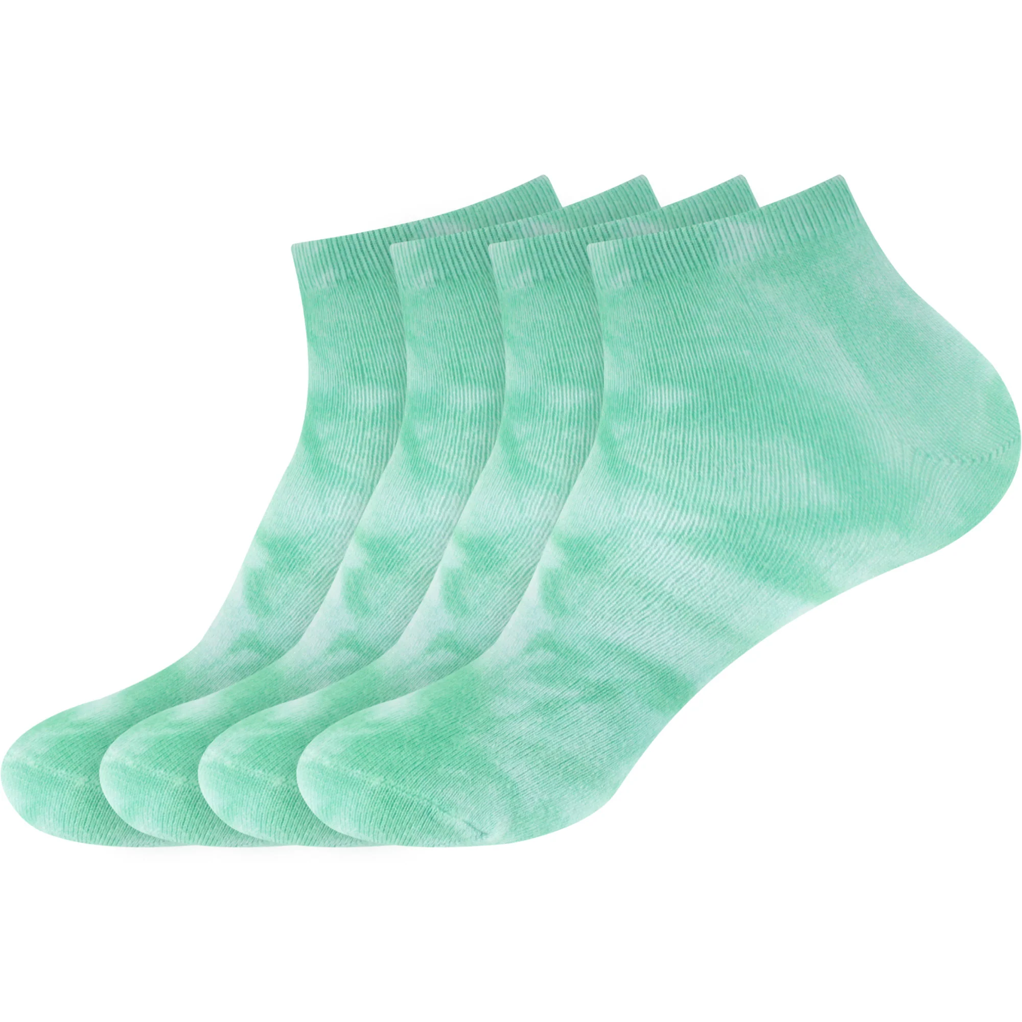 Men's Bamboo Tie Dye Ankle Socks: 4 Pairs - Image 12