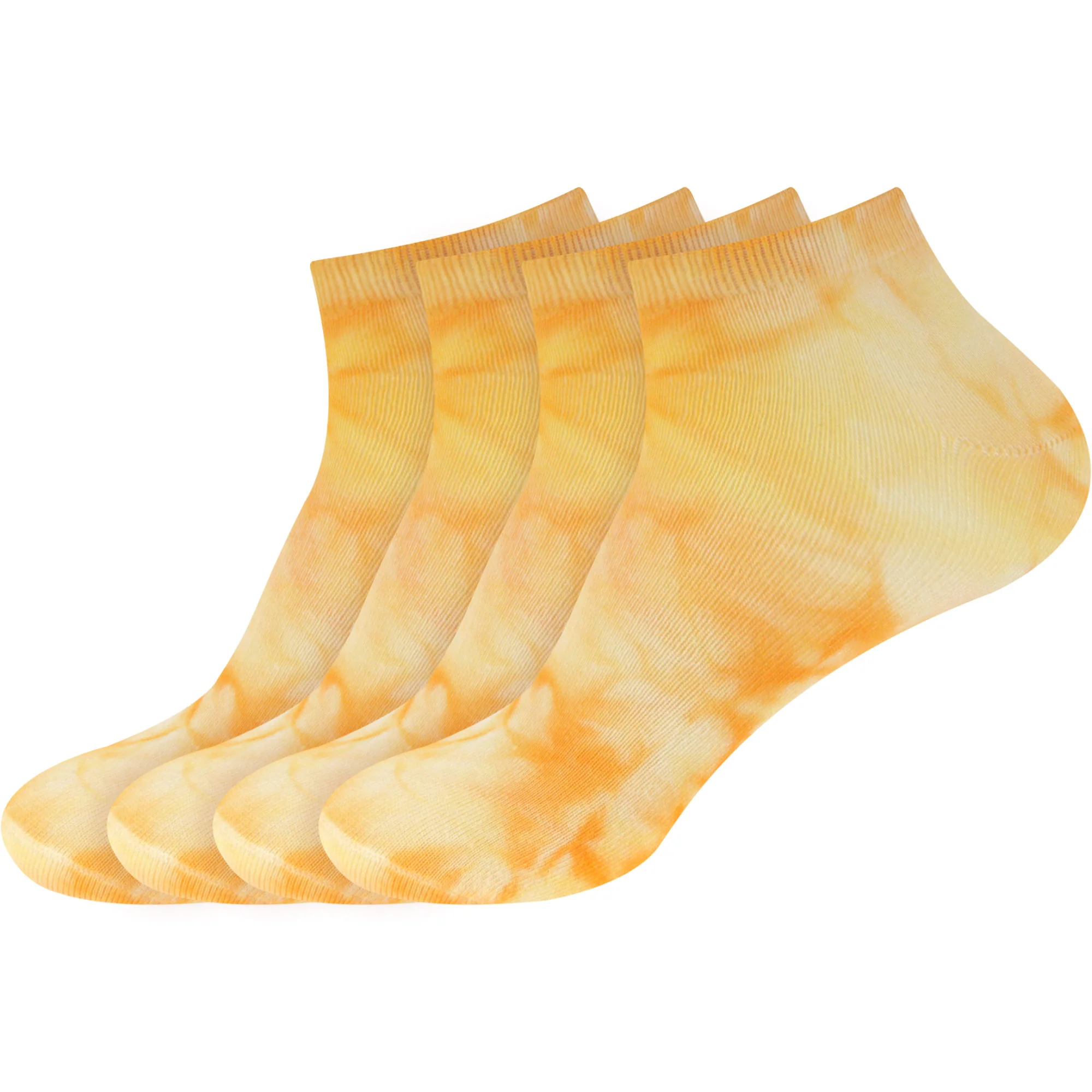 Men's Bamboo Tie Dye Ankle Socks: 4 Pairs - Image 16