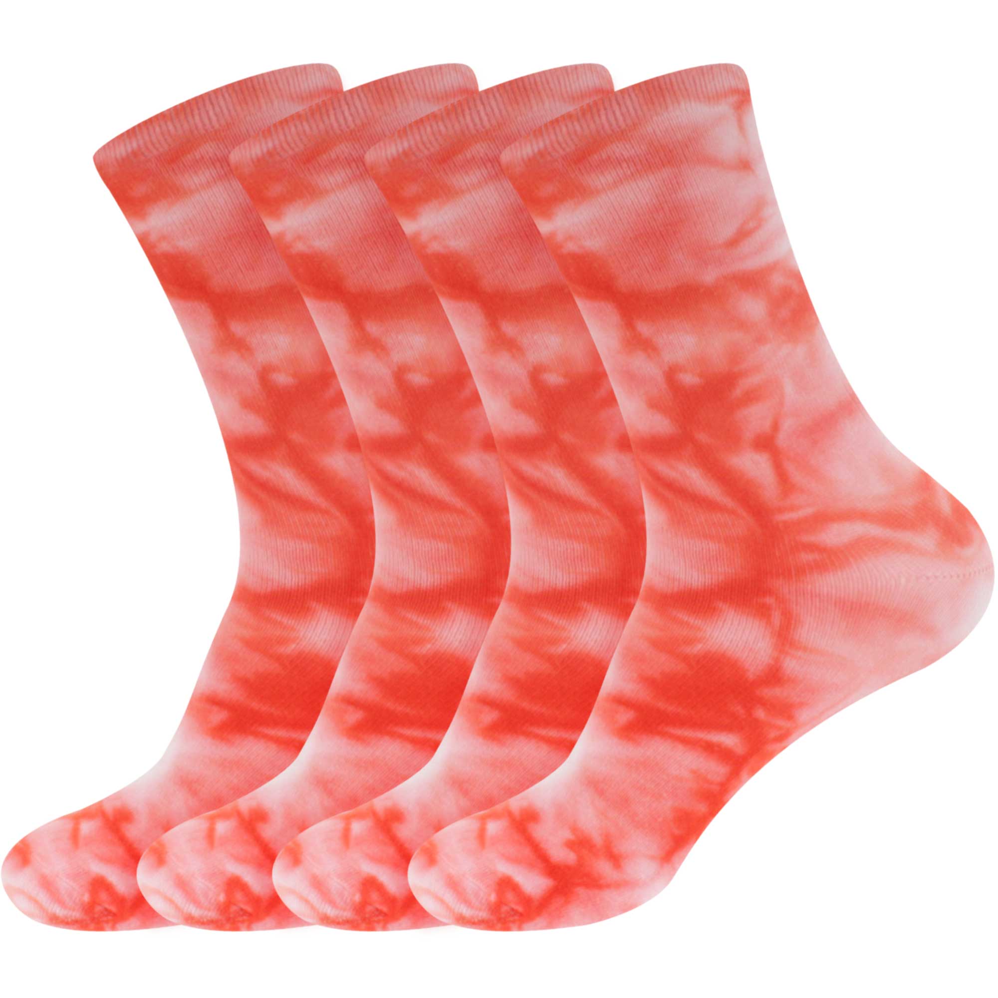 Men's Bamboo Tie Dye Crew Socks: 4 Pairs - Image 11
