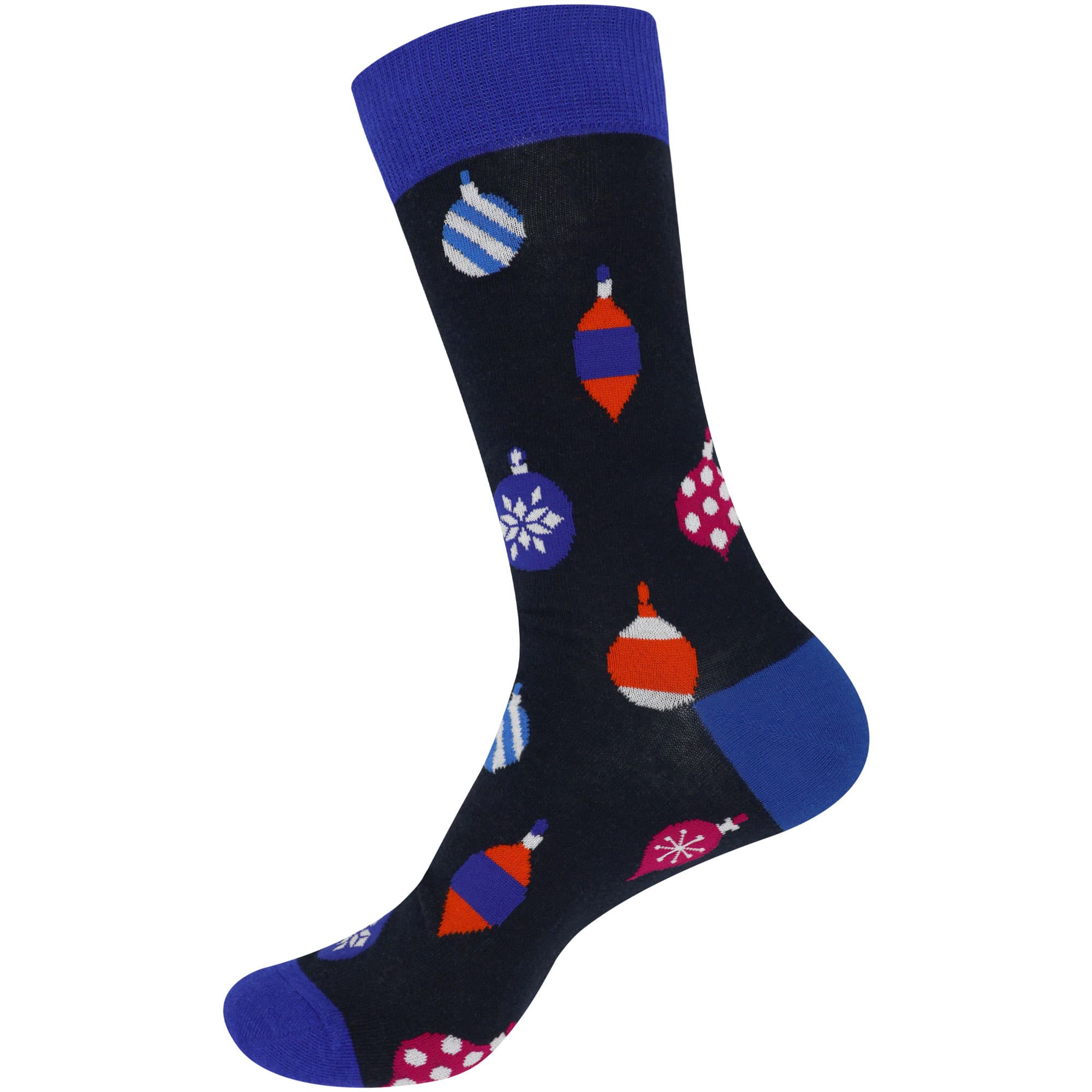 Men's Cotton Christmas Design Socks - Image 6