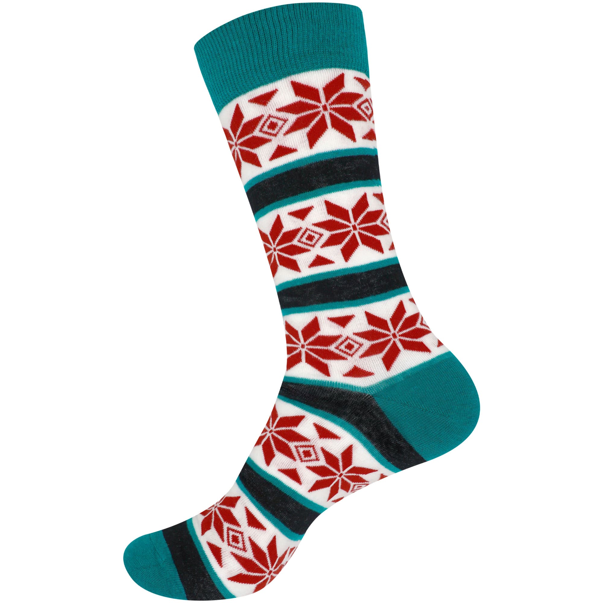 Men's Cotton Christmas Design Socks - Image 9