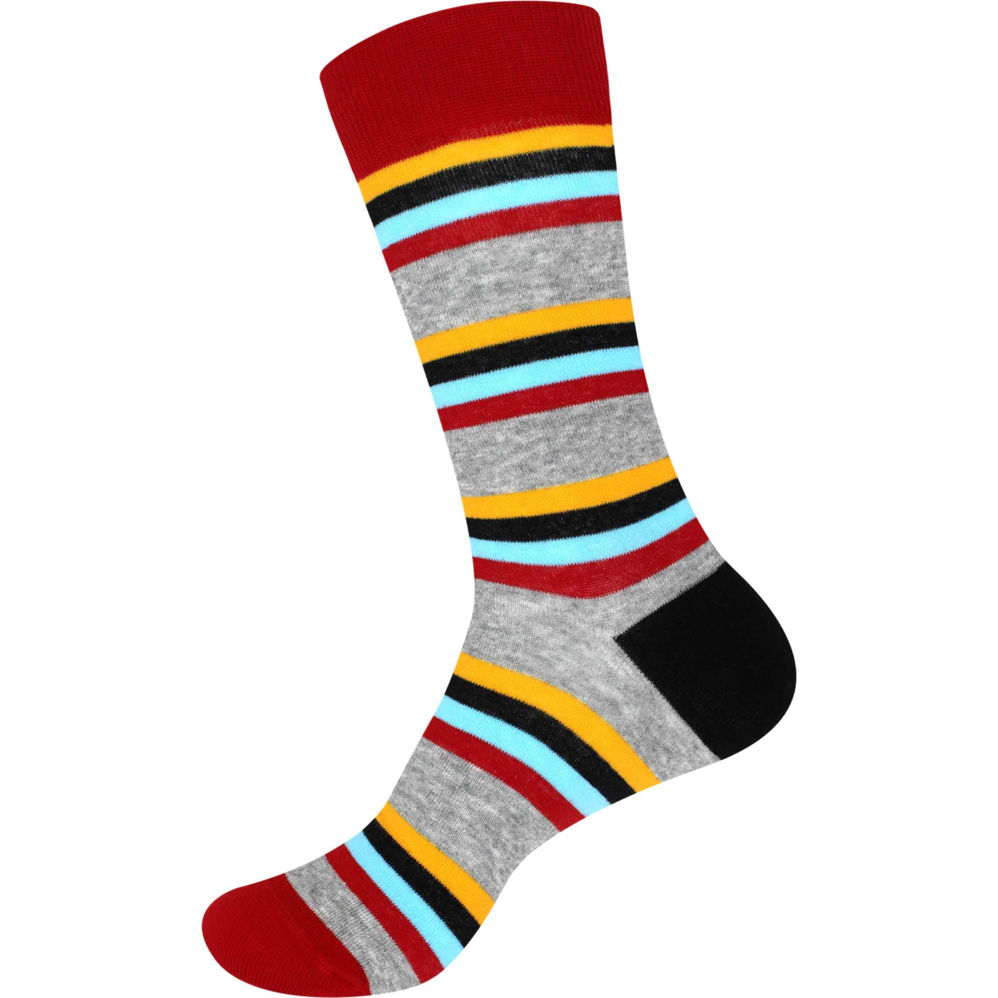 Men's Cotton Colorful Dress Socks - Image 12