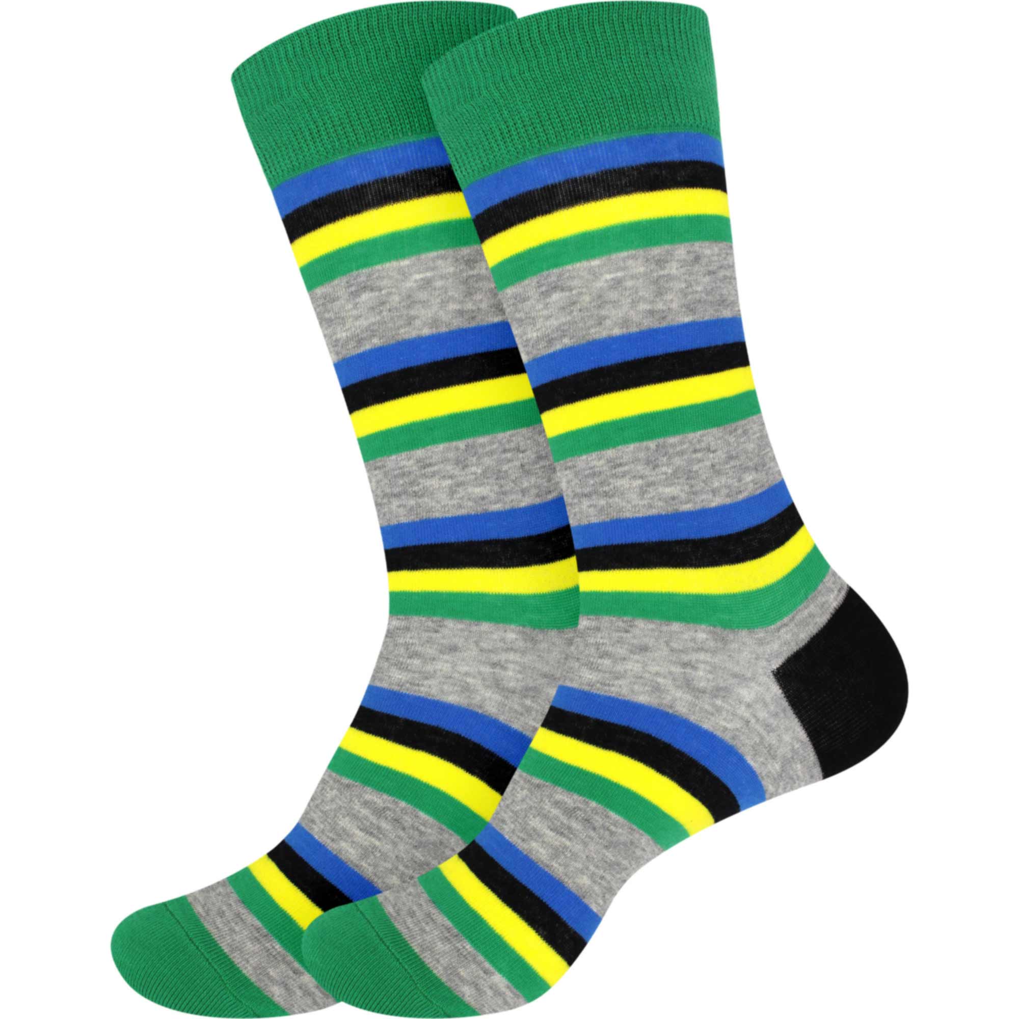 Men's Cotton Colorful Dress Socks - Image 17