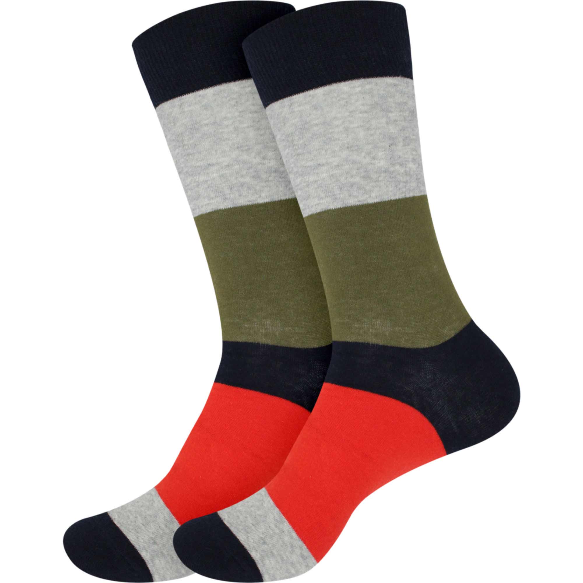 Men's Cotton Colorful Dress Socks - Image 18