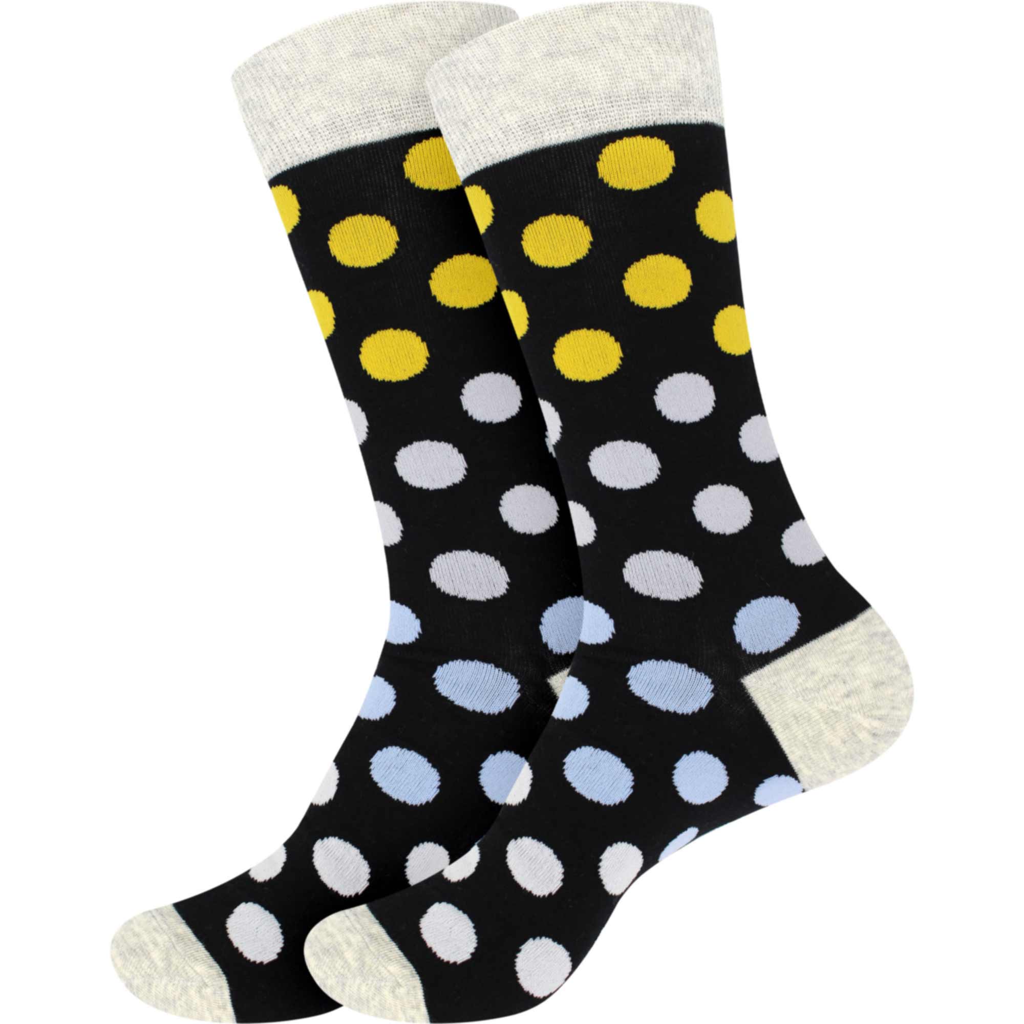 Men's Cotton Colorful Dress Socks - Image 21