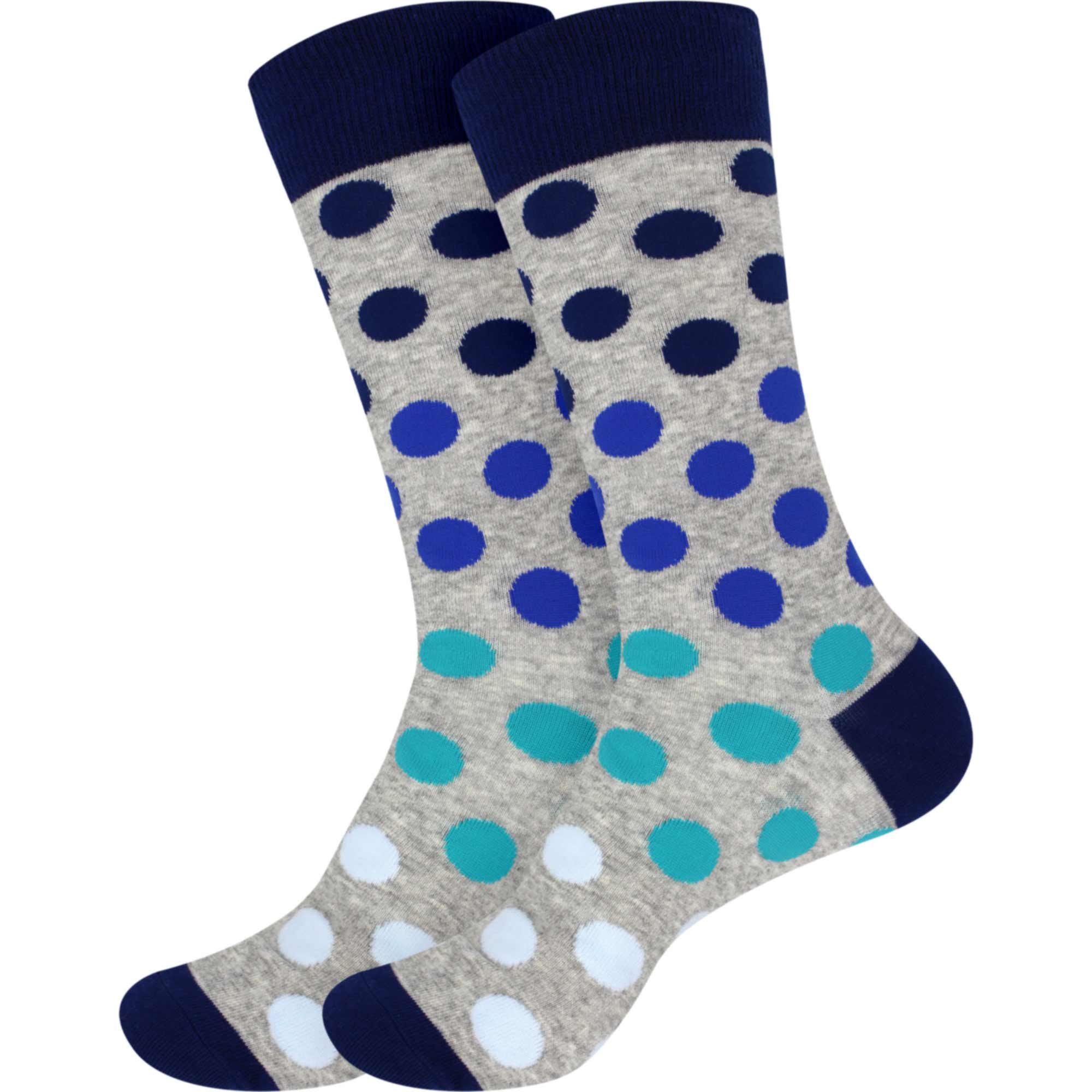 Men's Cotton Colorful Dress Socks - Image 22