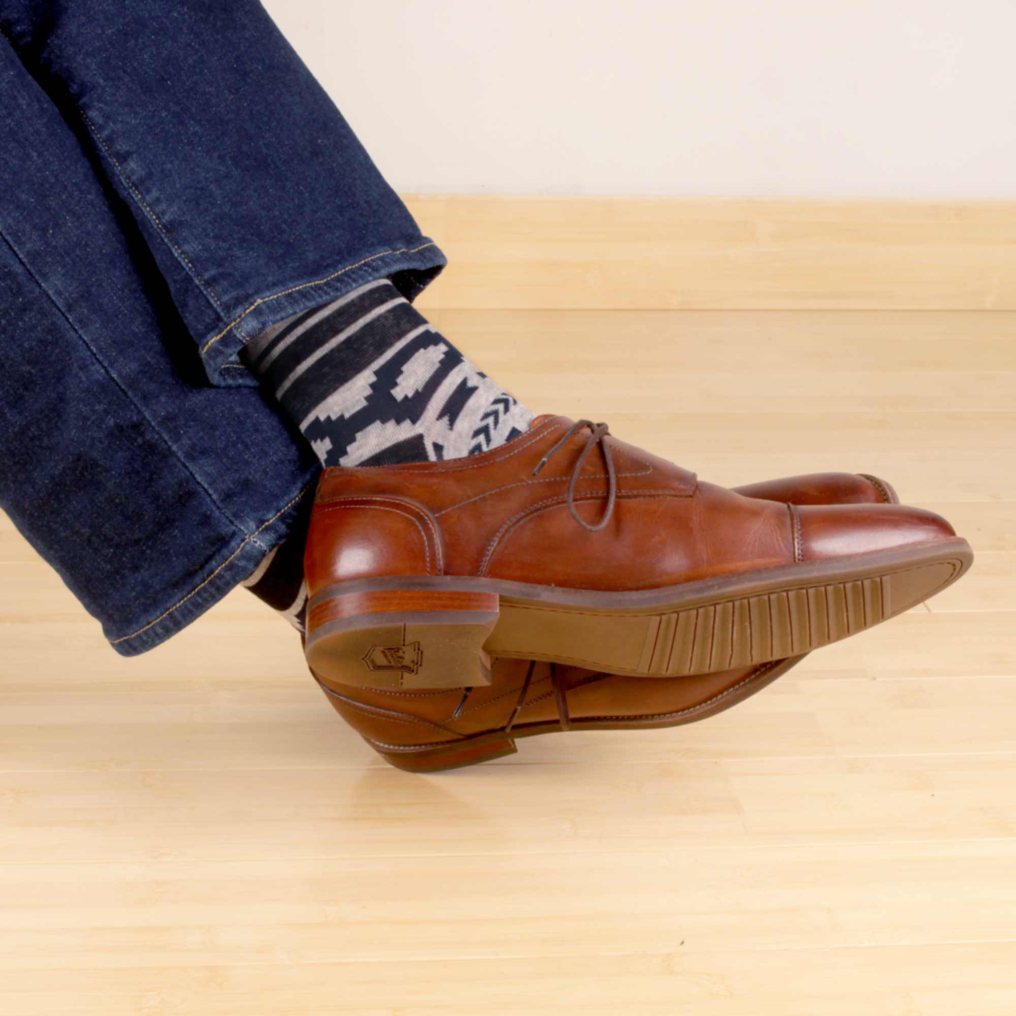Men's Cotton Colorful Dress Socks - Image 5
