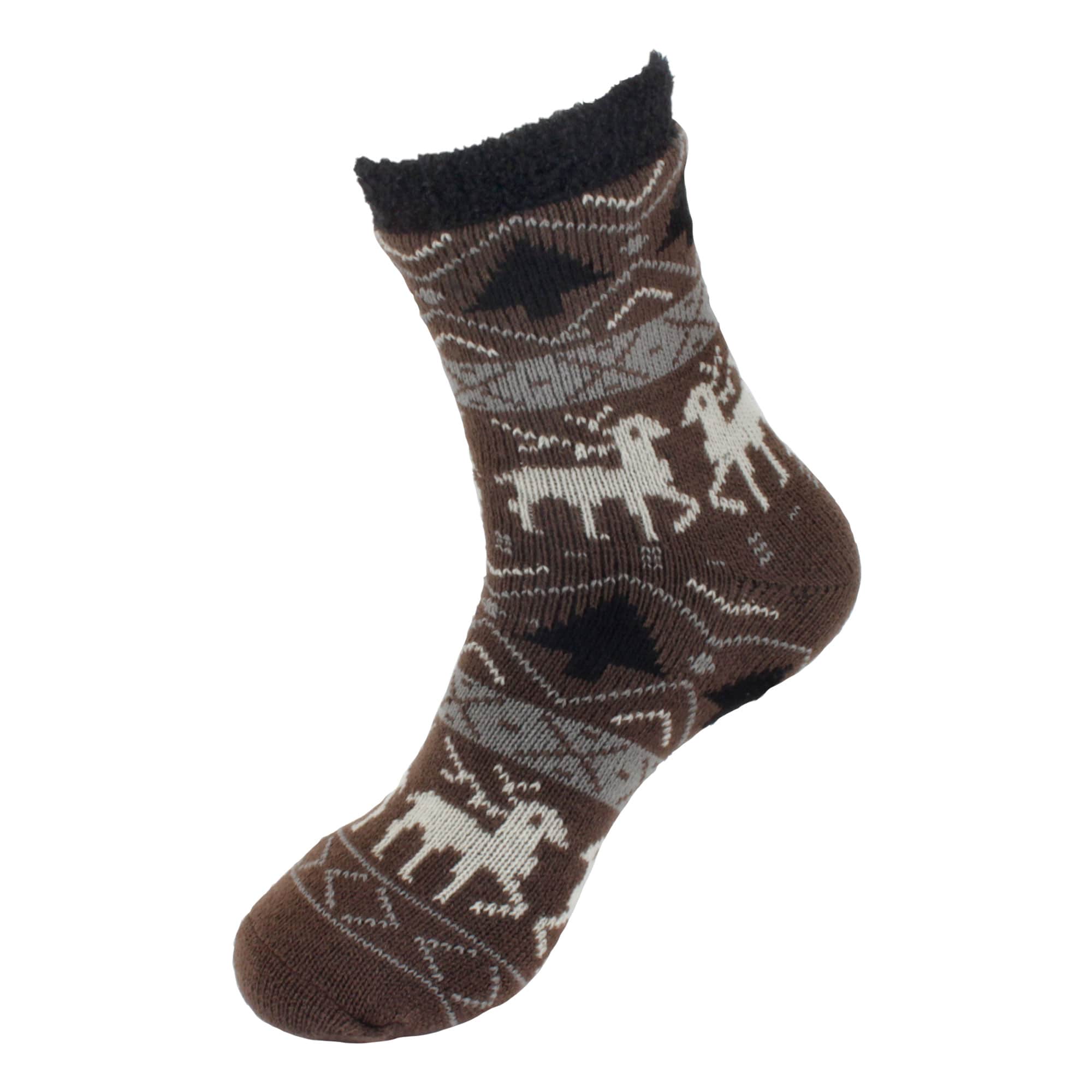 Men's Cabin Double Layer Home Socks - Image 16