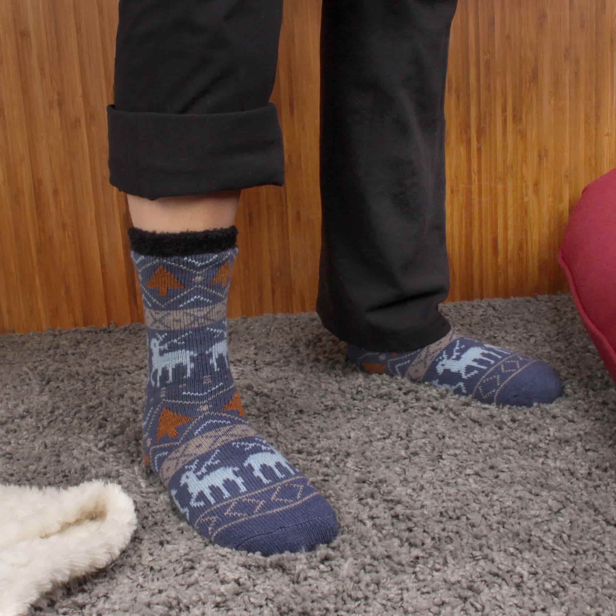 Men's Cabin Double Layer Home Socks - Image 6