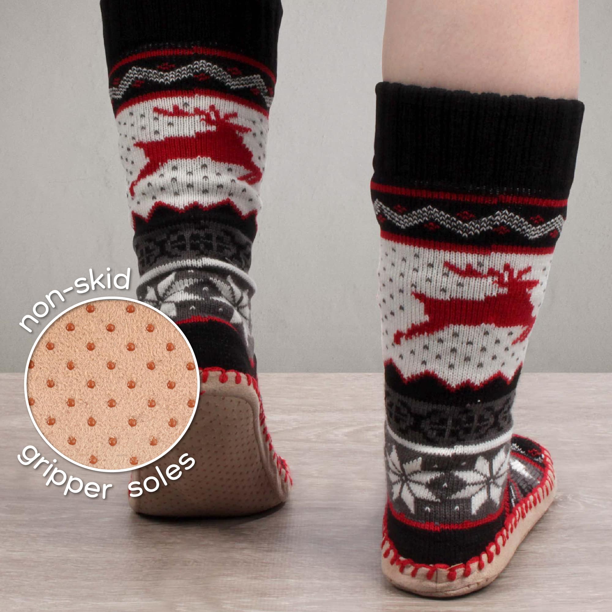 Men's Knit Slippers - Image 4