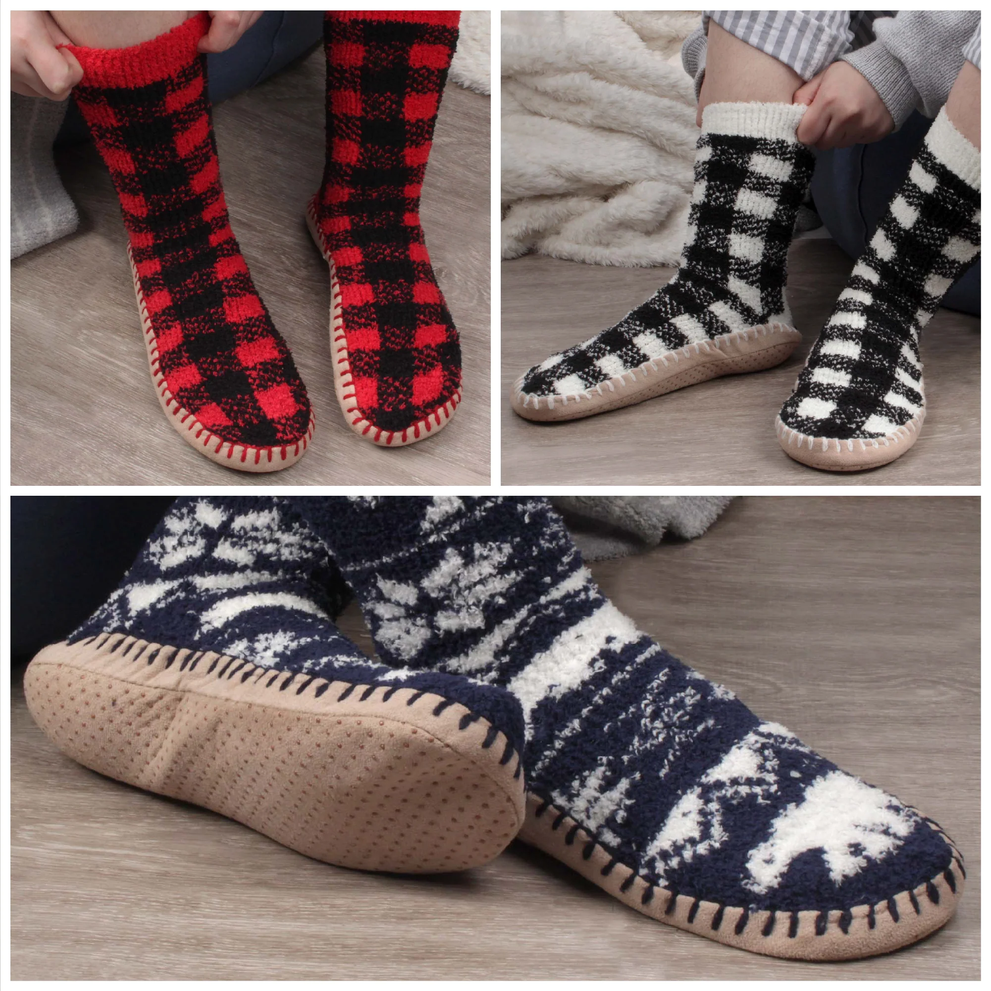 Men's Knit Slippers - Image 7