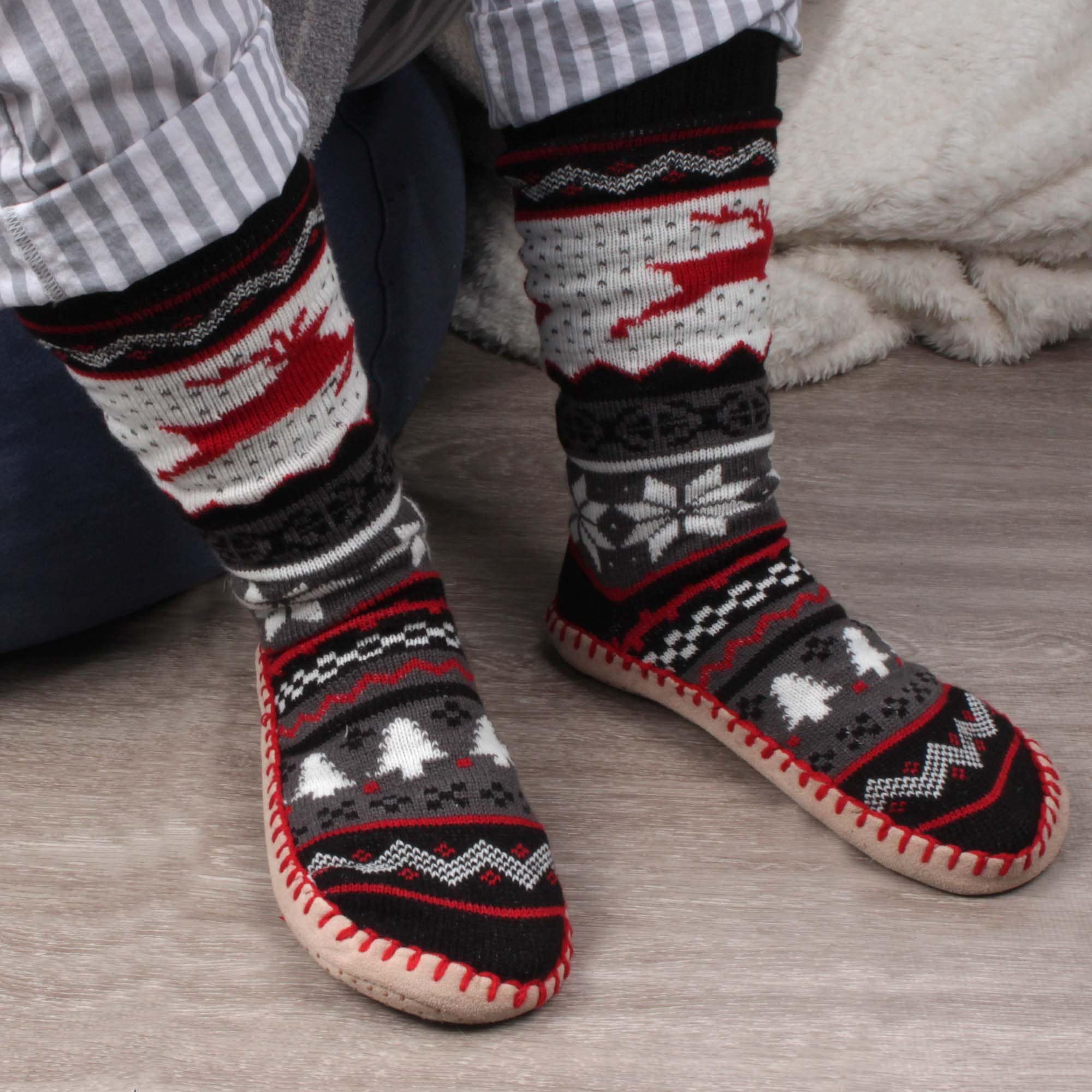 Men's Knit Slippers - Image 8