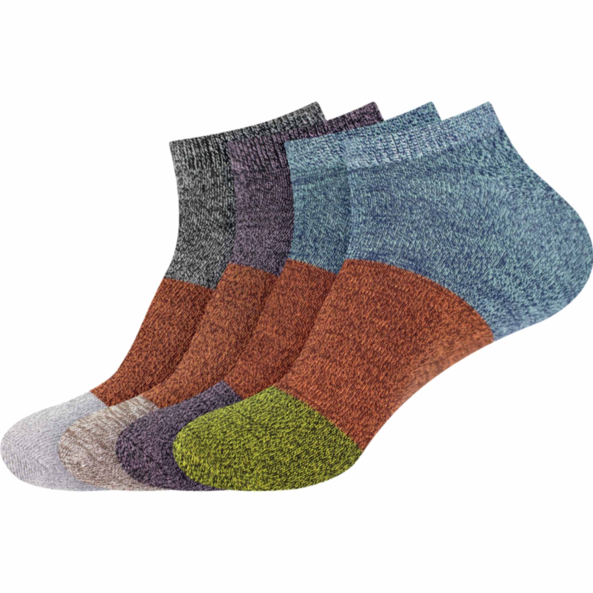 Men's Bamboo 3 Stripe Casual Ankle Socks - Image 10